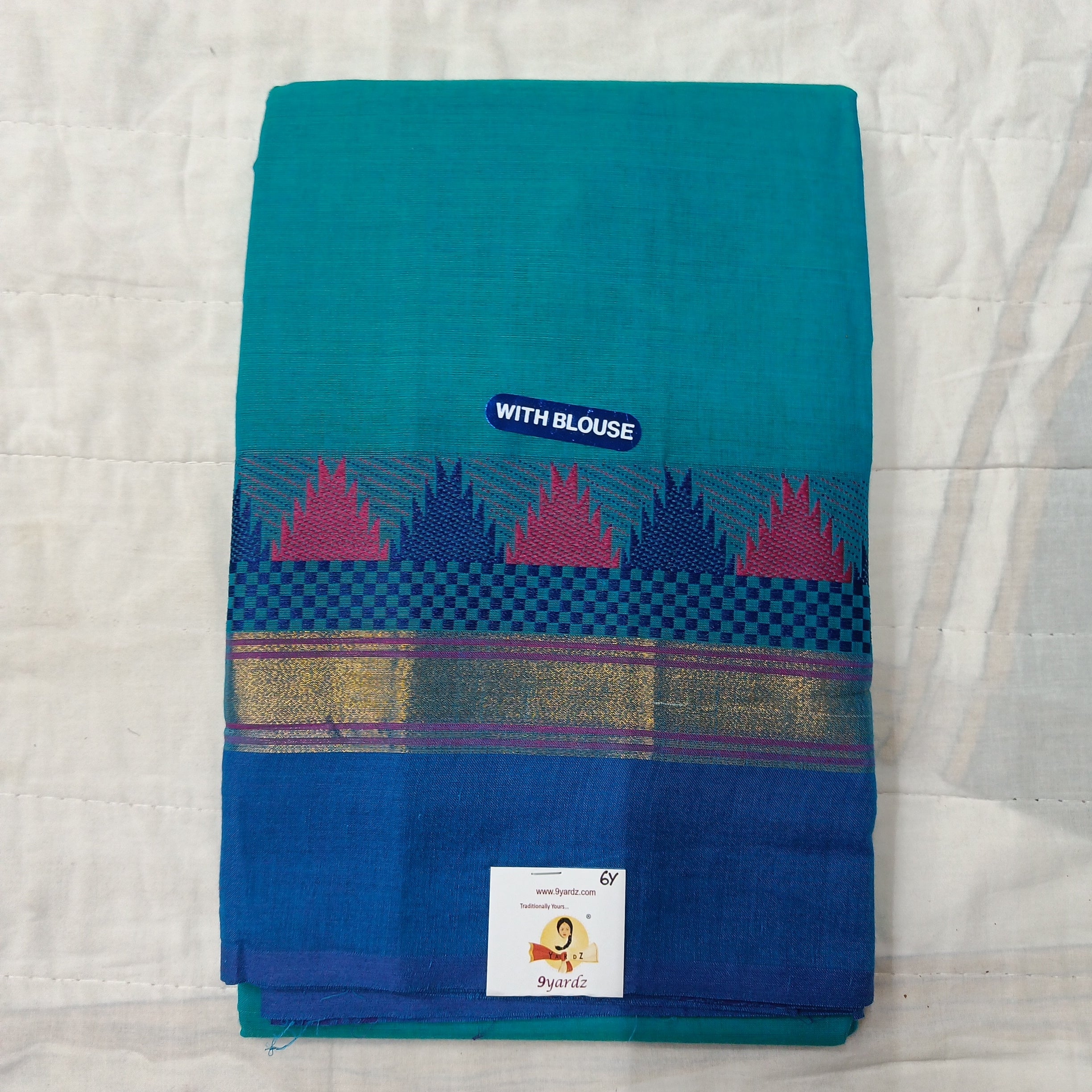 Chettinadu cotton 6 yardz