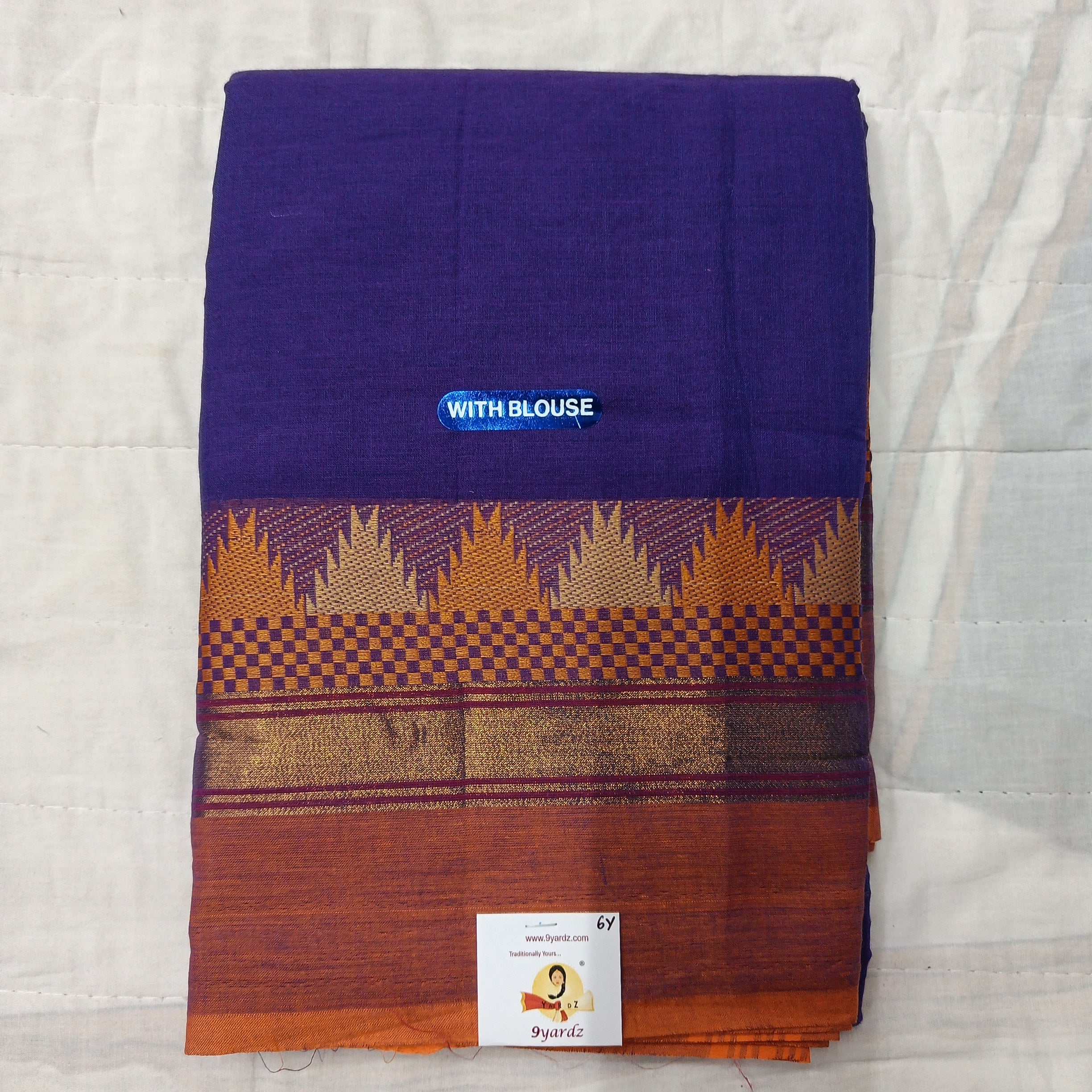 Chettinadu cotton 6 yardz