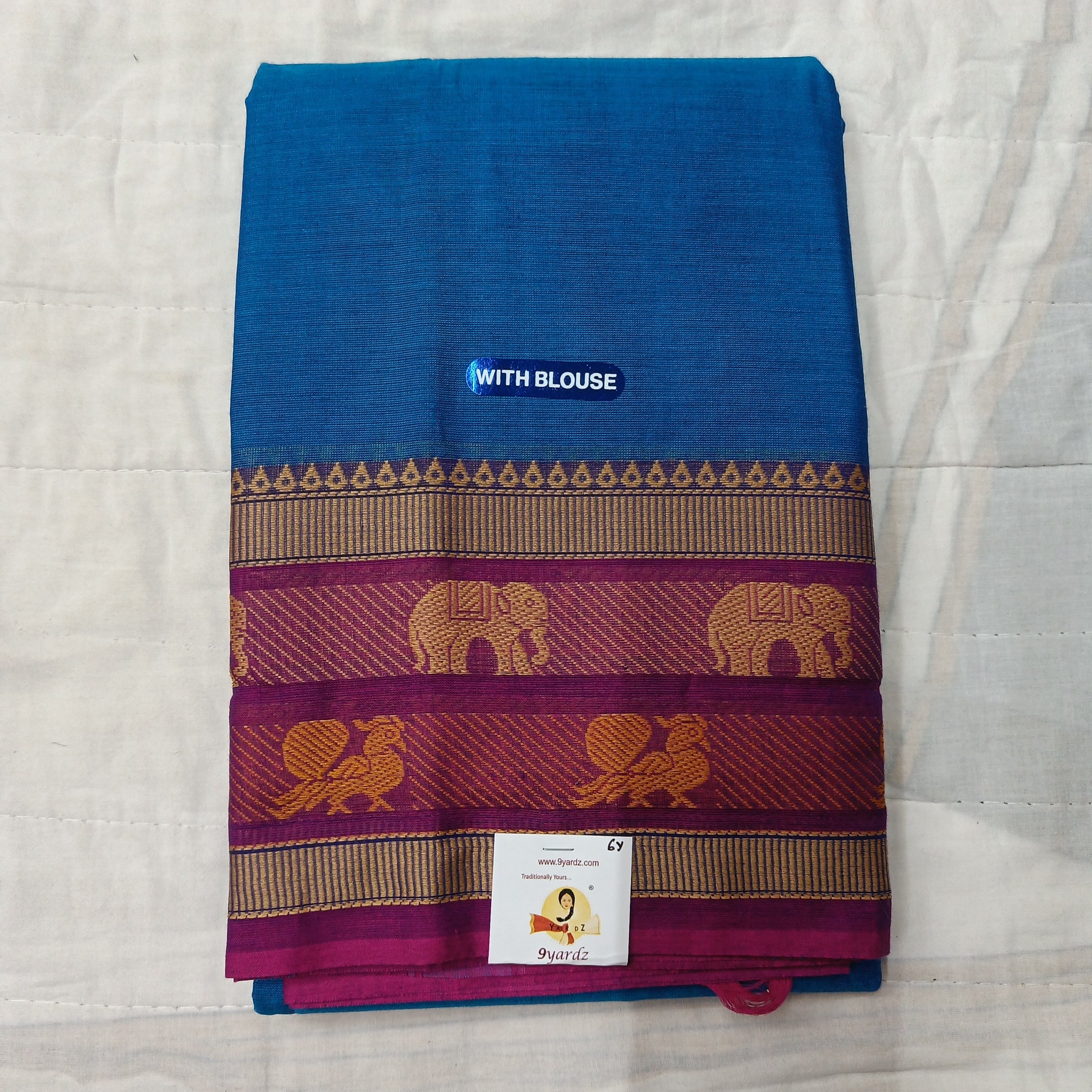 Chettinadu cotton 6 yardz
