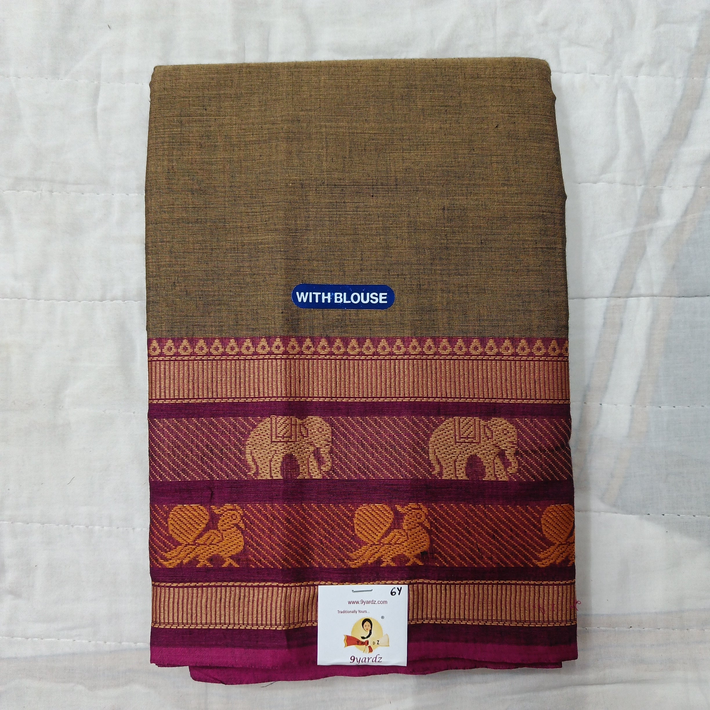 Chettinadu cotton 6 yardz