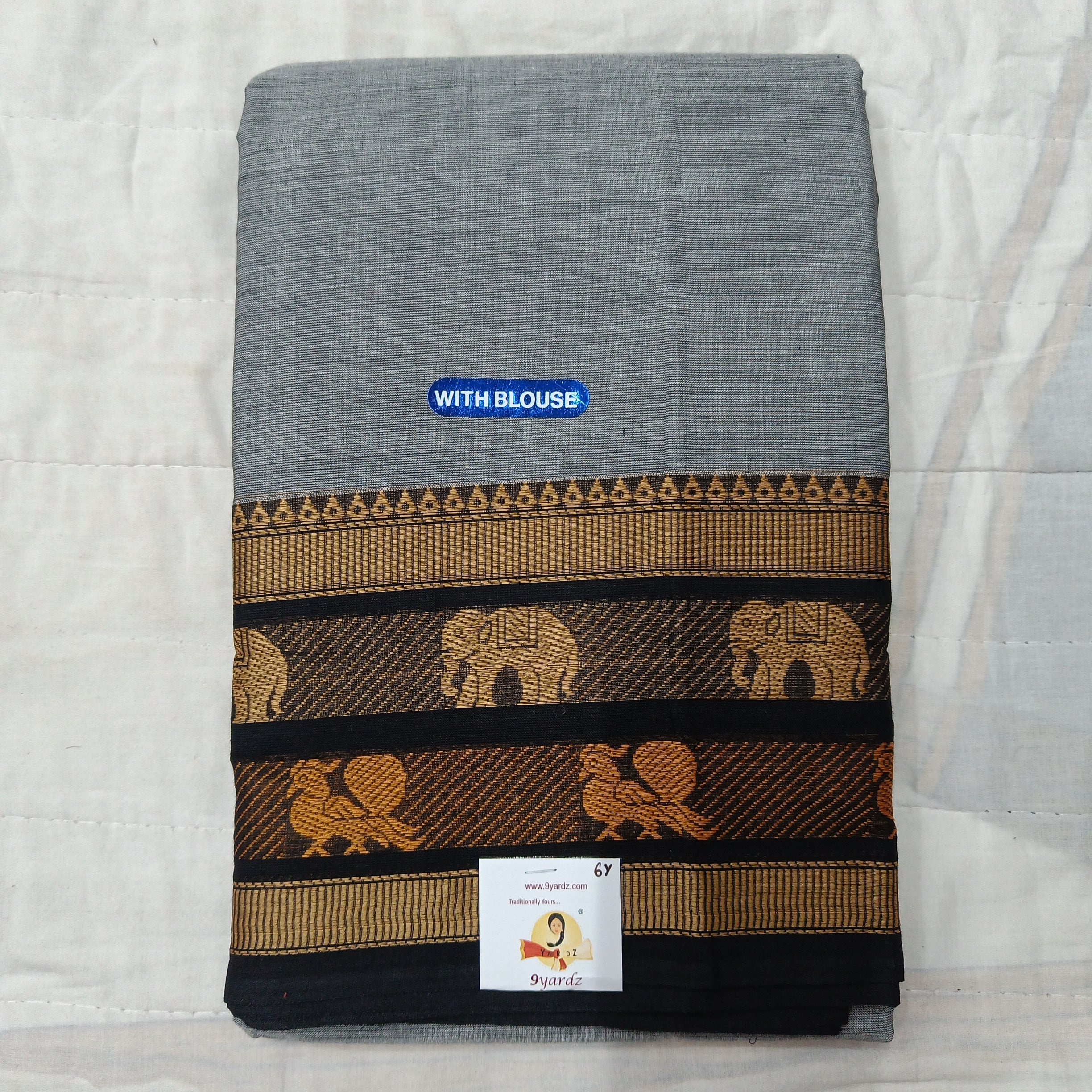 Chettinadu cotton 6 yardz