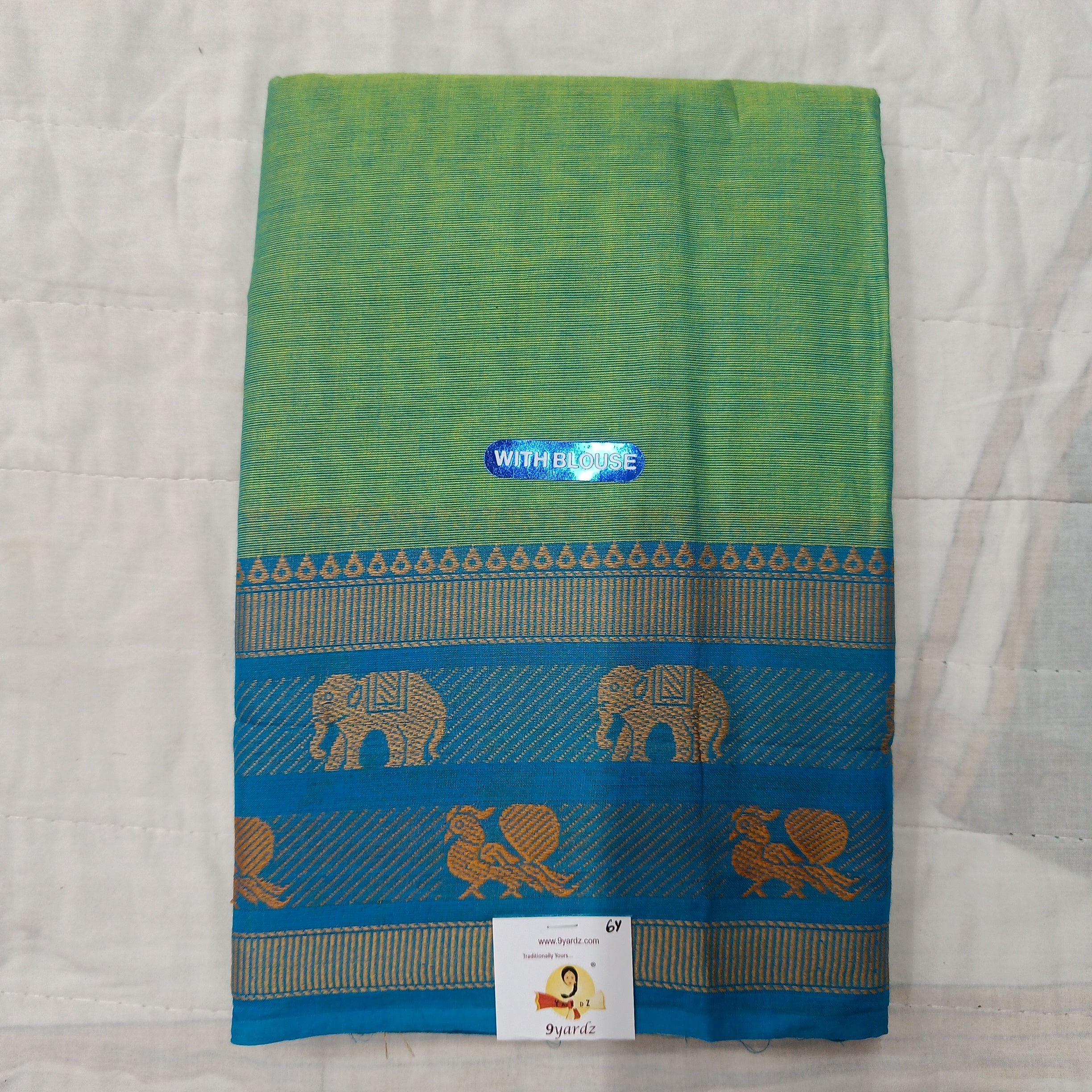 Chettinadu cotton 6 yardz