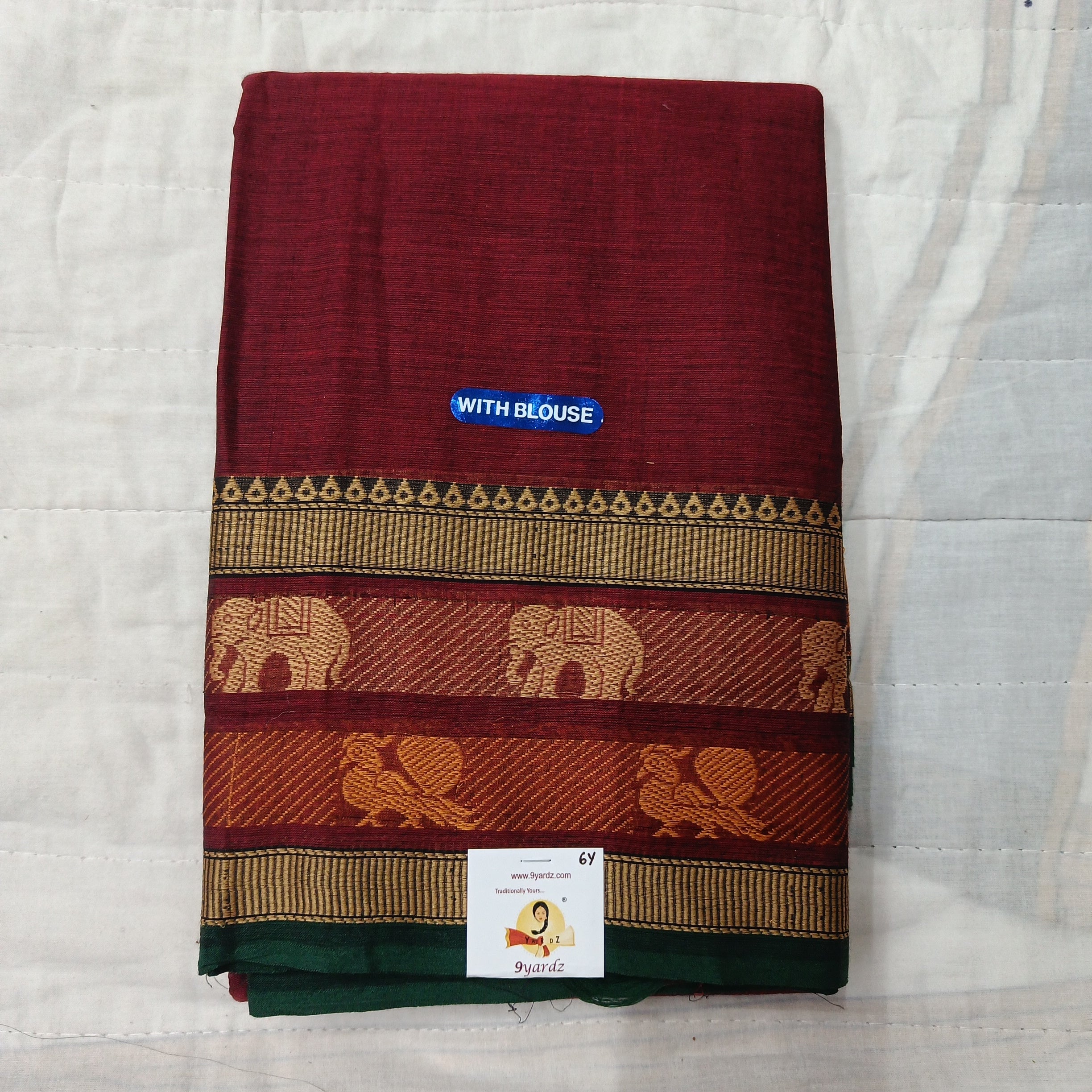 Chettinadu cotton 6 yardz