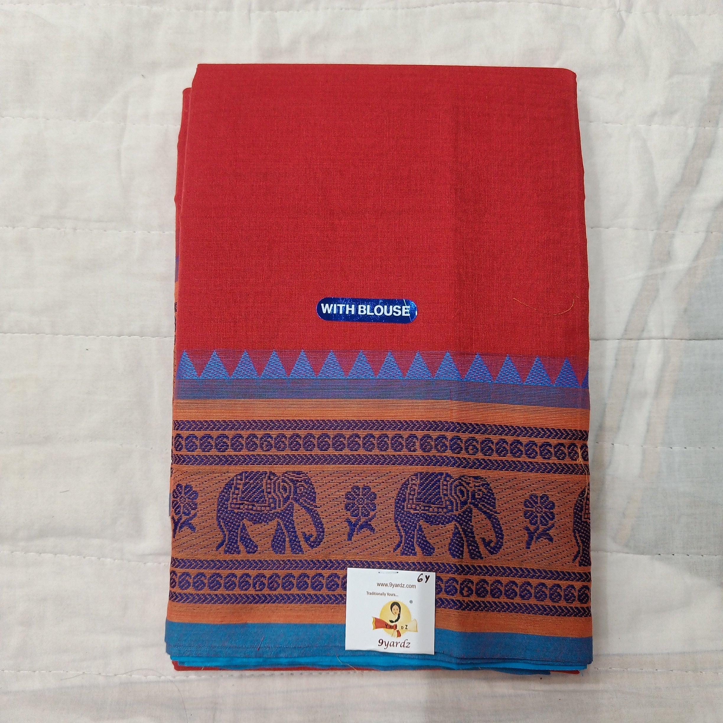 Chettinadu cotton 6 yardz