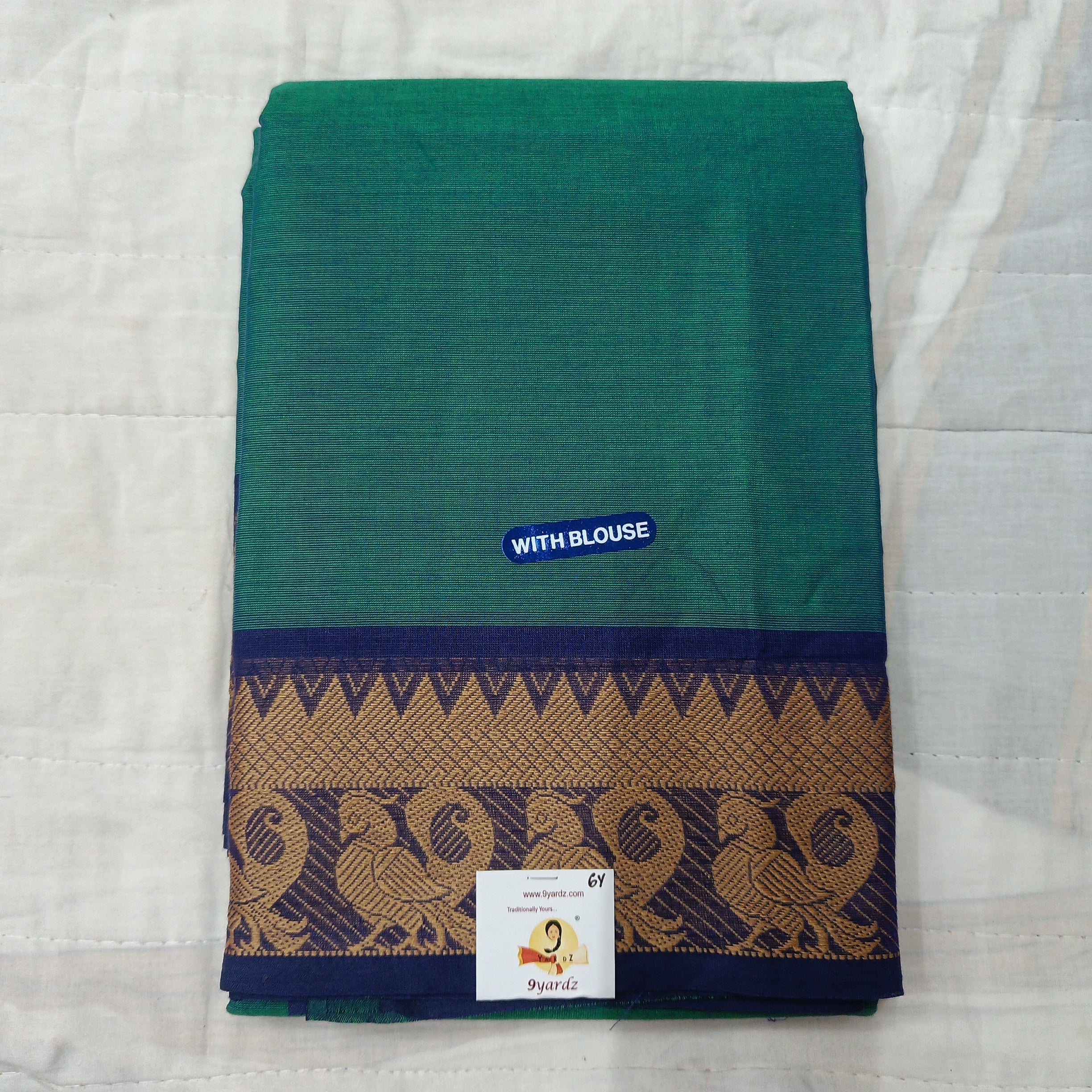 Chettinadu cotton 6 yardz