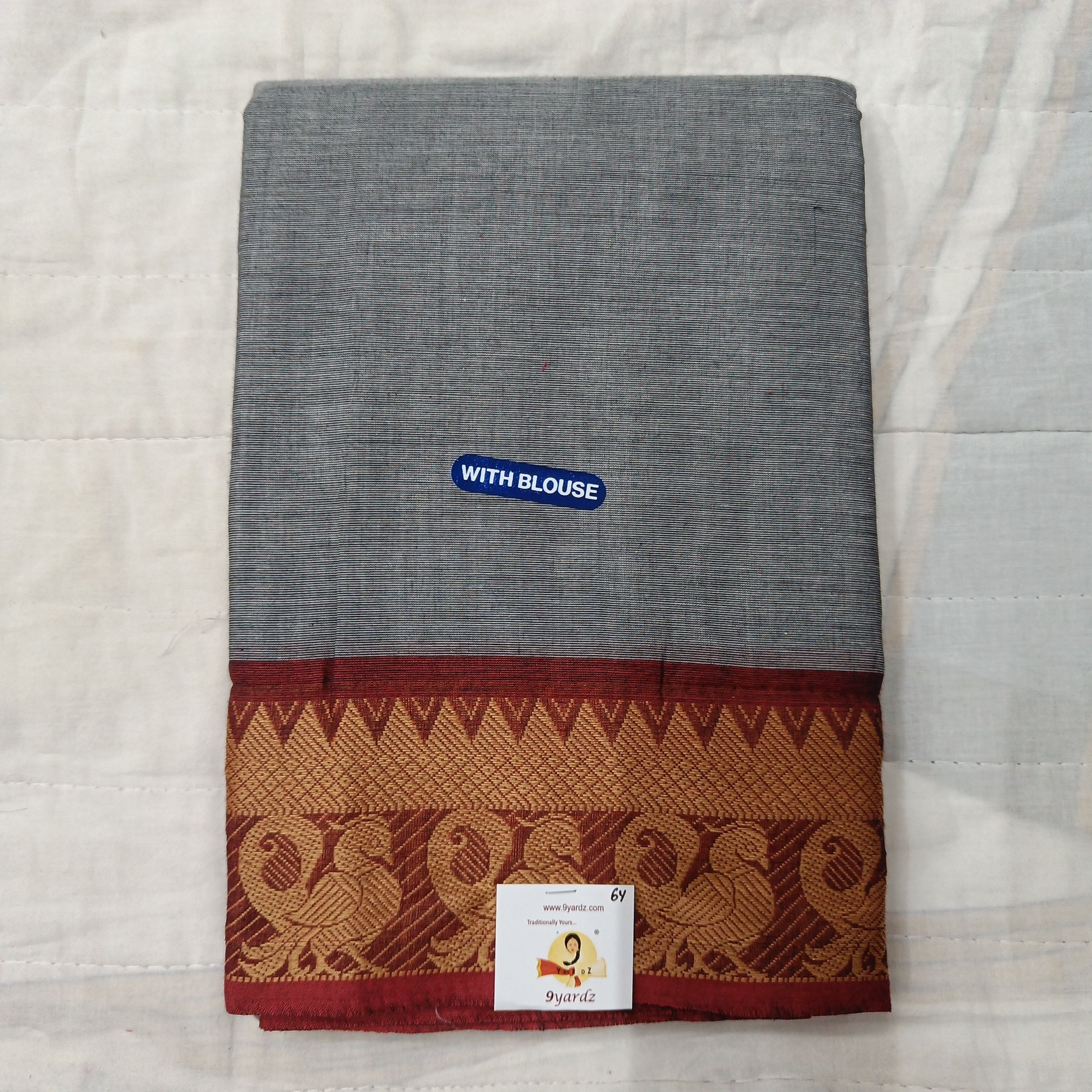 Chettinadu cotton 6 yardz