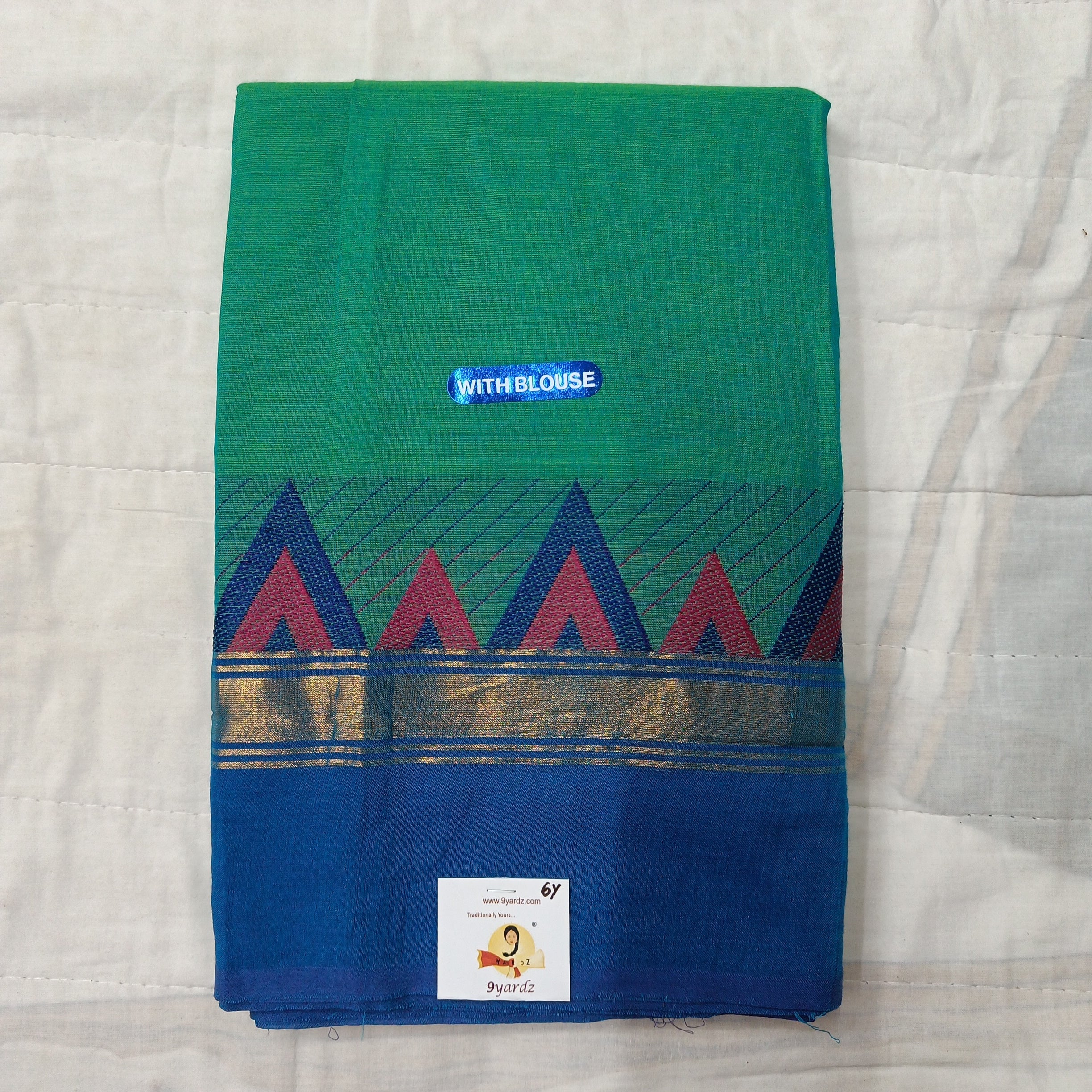 Chettinadu cotton 6 yardz