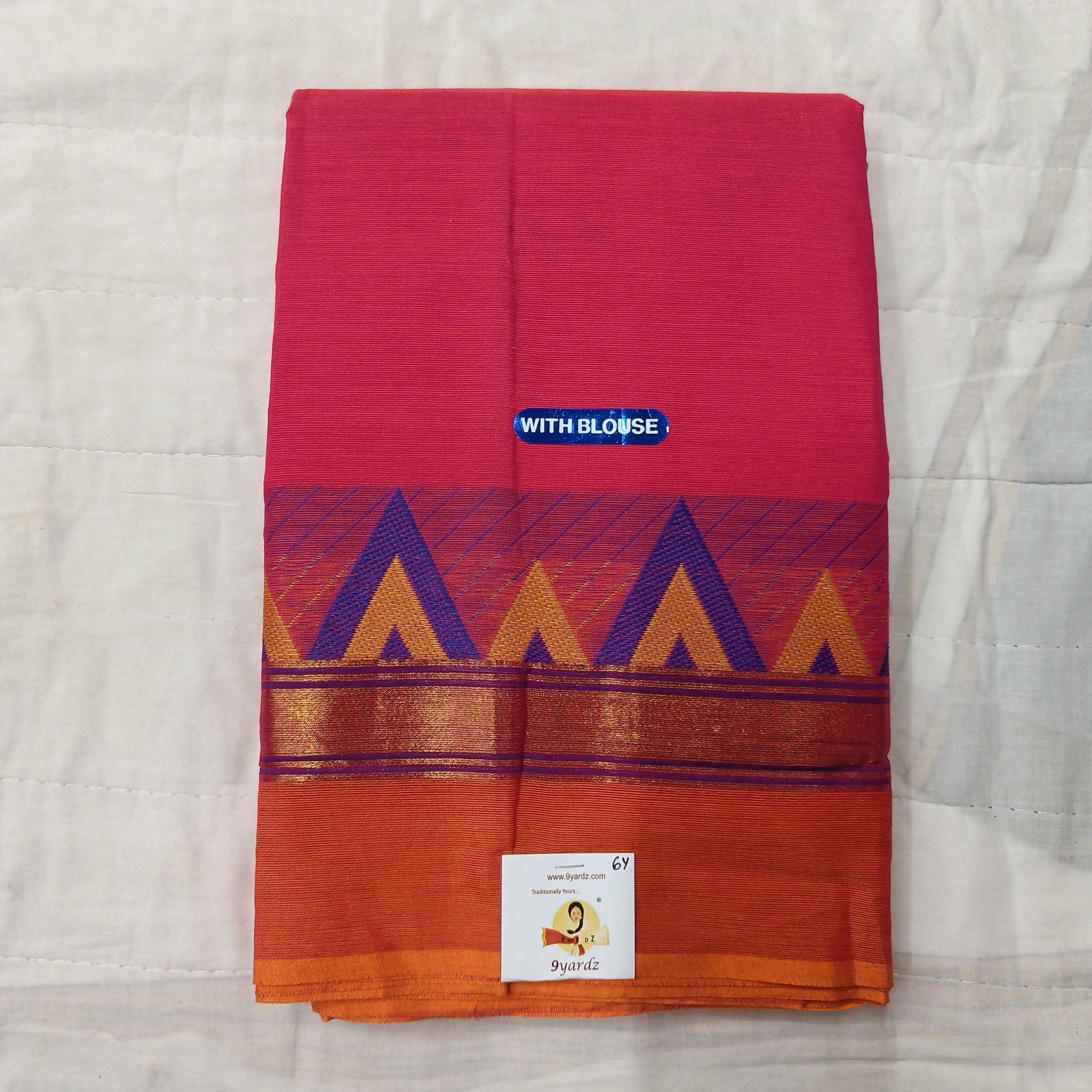 Chettinadu cotton 6 yardz