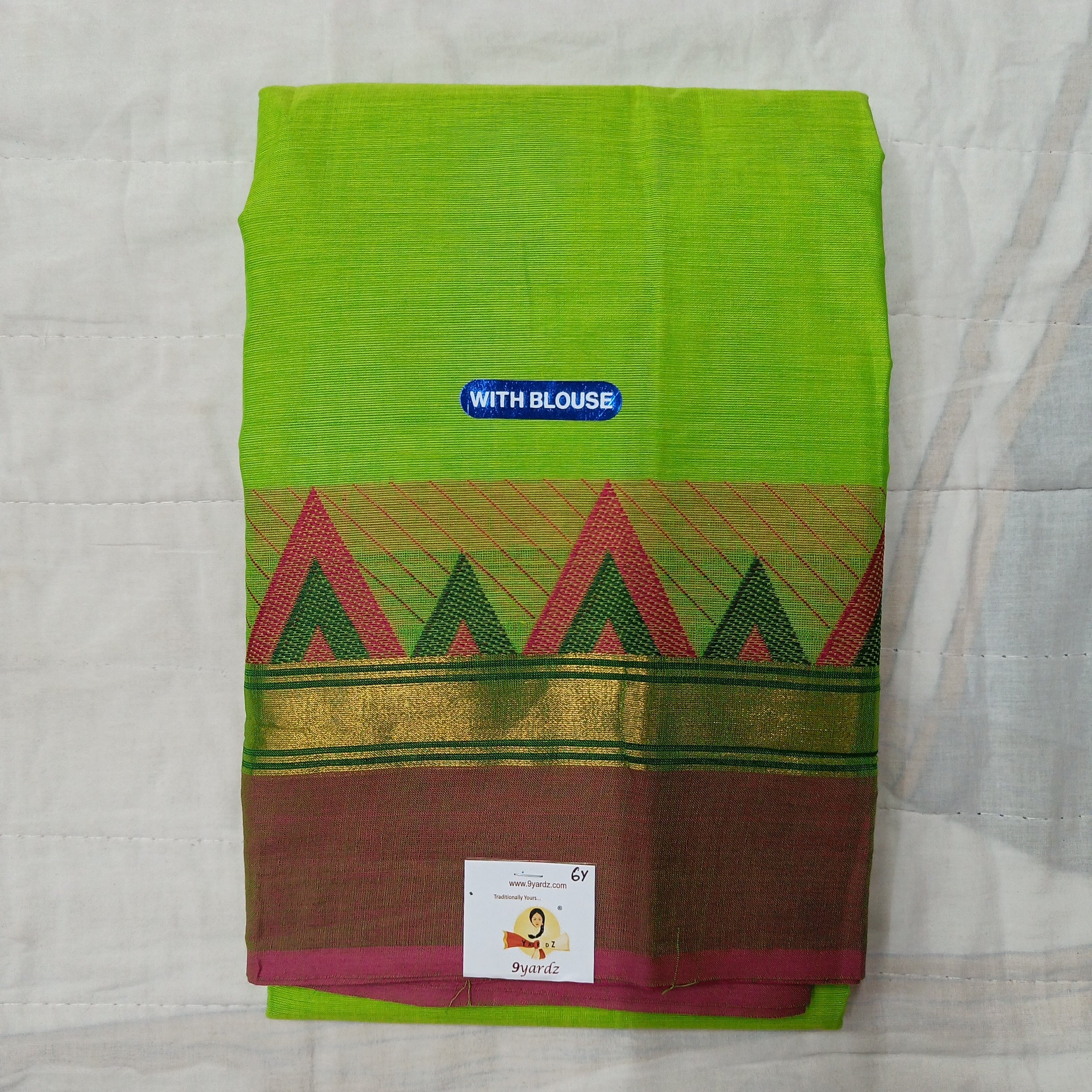 Chettinadu cotton 6 yardz