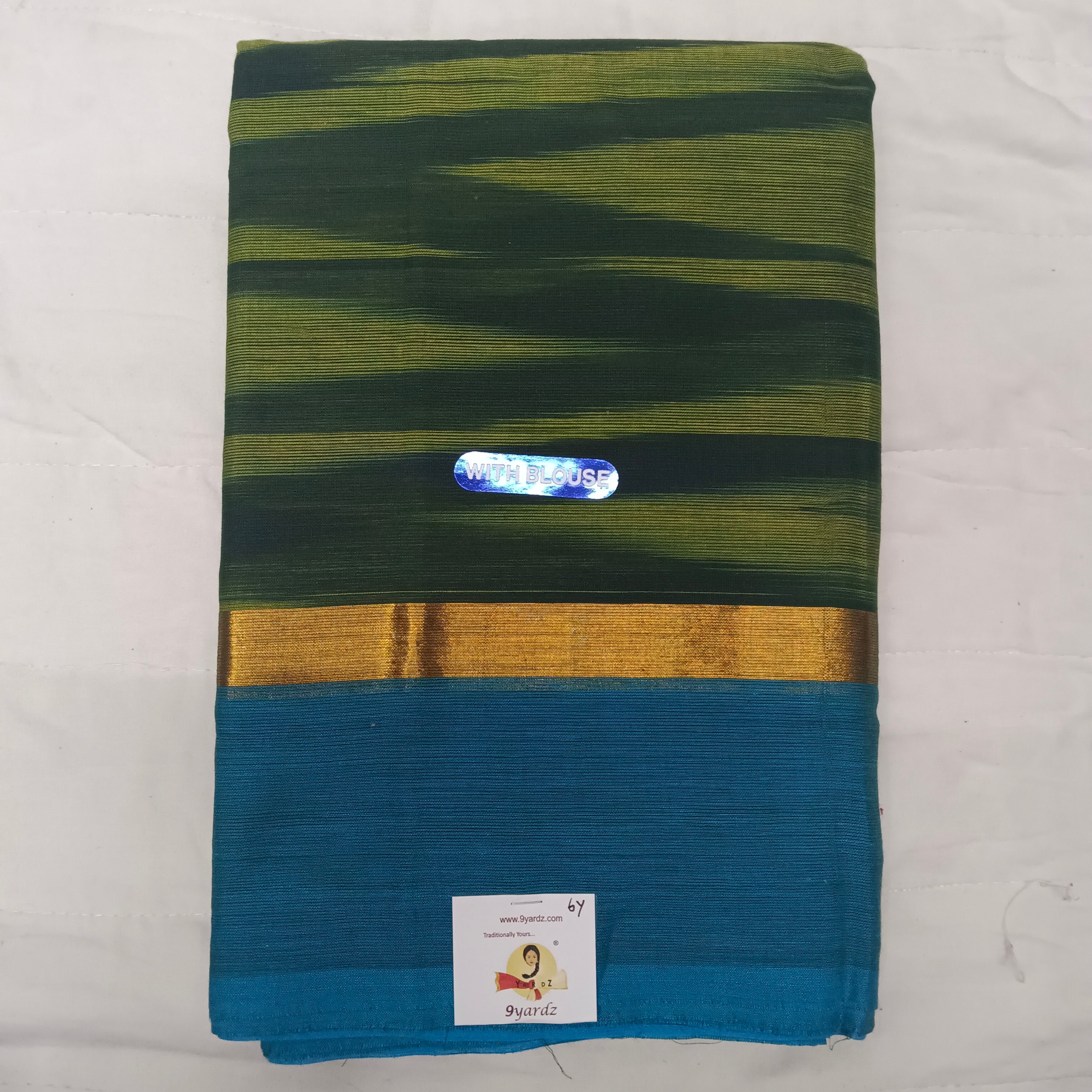 Ikat Cotton sarees 6Yardz