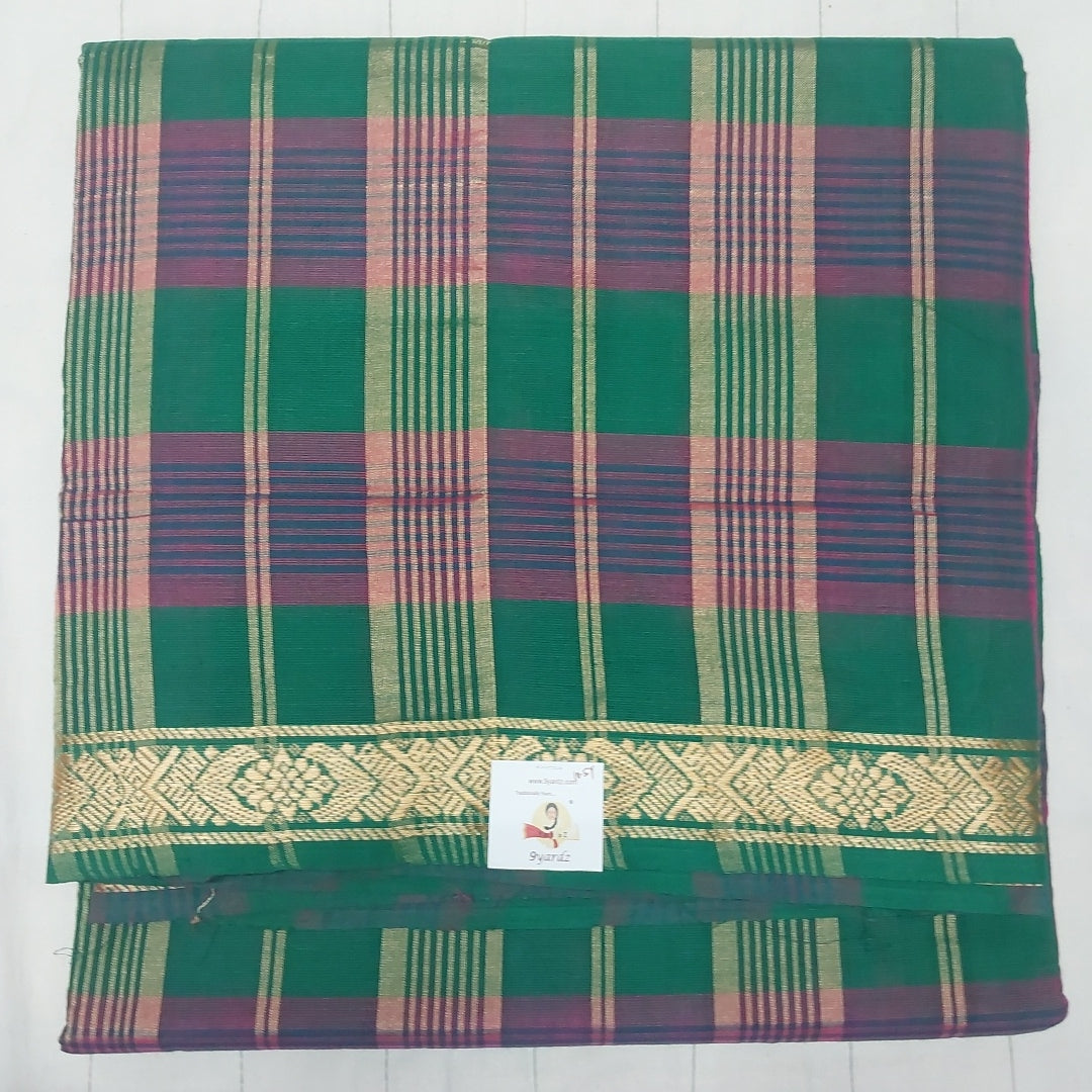 Chettinadu / Karaikudi cotton 10.5 yards madisar