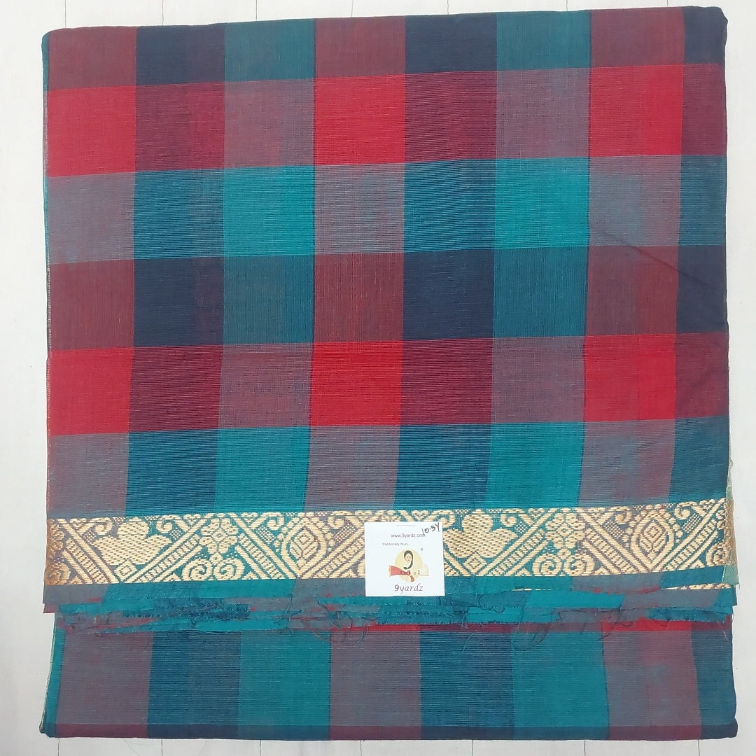Chettinadu / Karaikudi cotton 10.5 yards madisar
