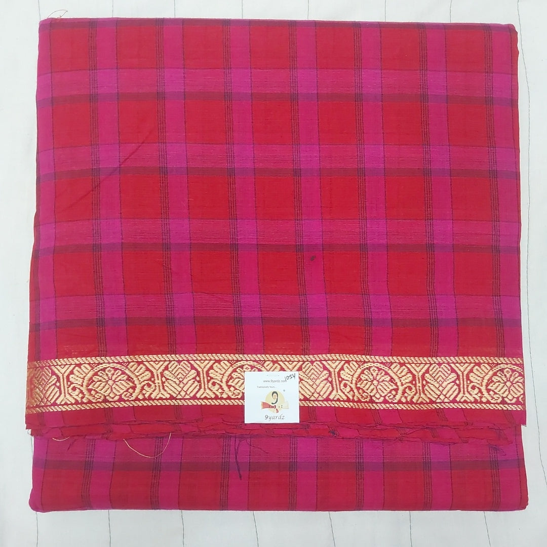 Chettinadu / Karaikudi cotton 10.5 yards madisar