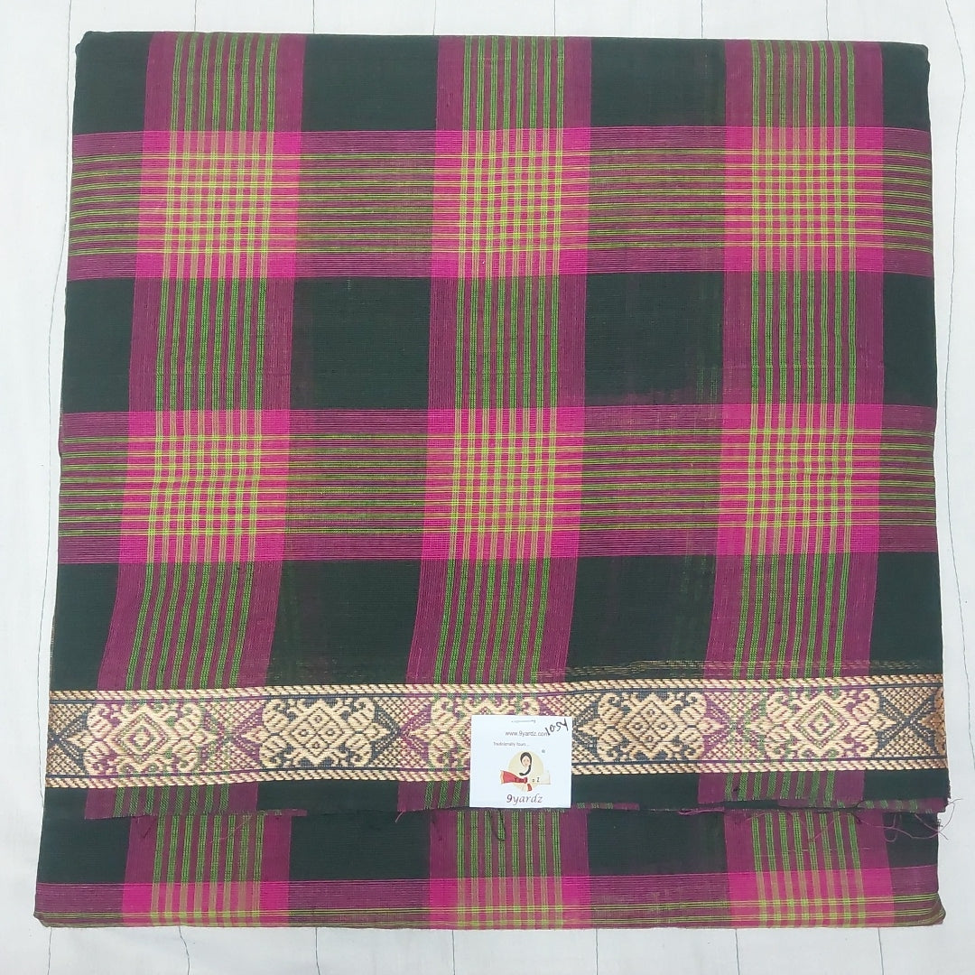 Chettinadu / Karaikudi cotton 10.5 yards madisar