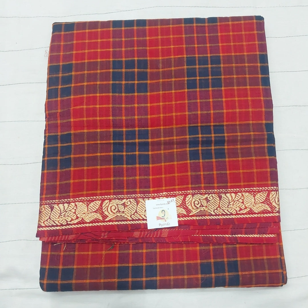 Chettinadu / Karaikudi cotton 10.5 yards madisar