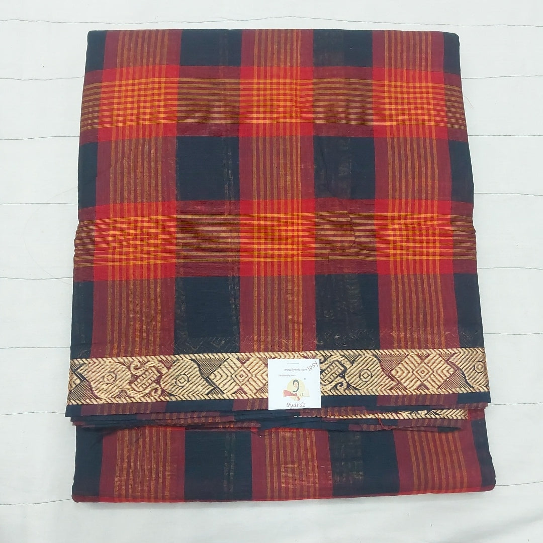 Chettinadu / Karaikudi cotton 10.5 yards madisar