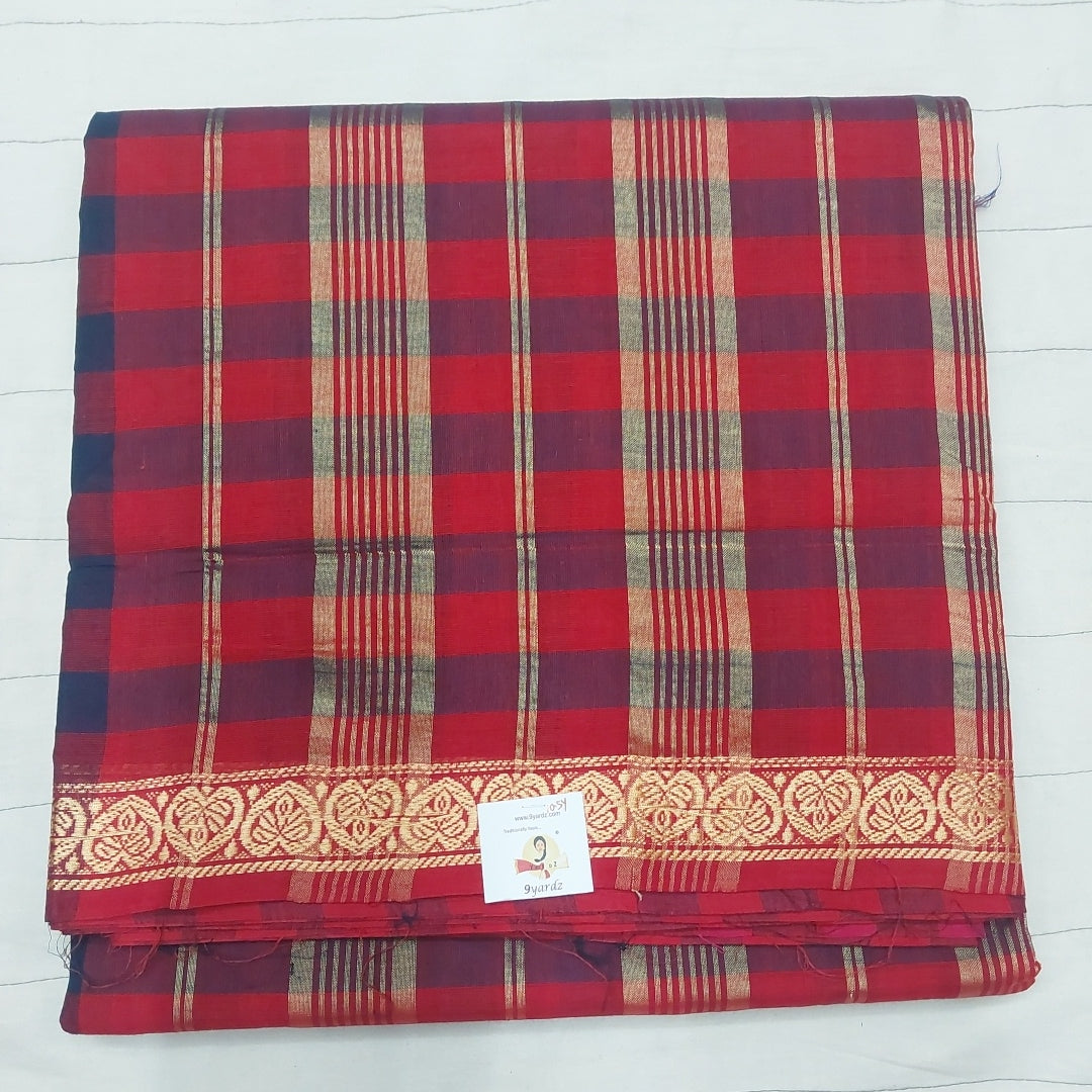 Chettinadu / Karaikudi cotton 10.5 yards madisar