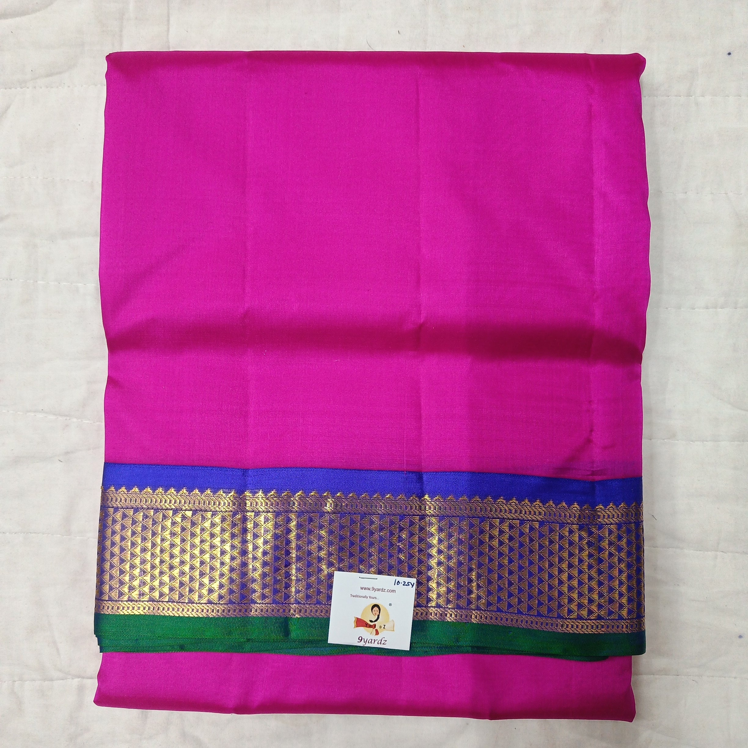 Pure silk 10.25yardz