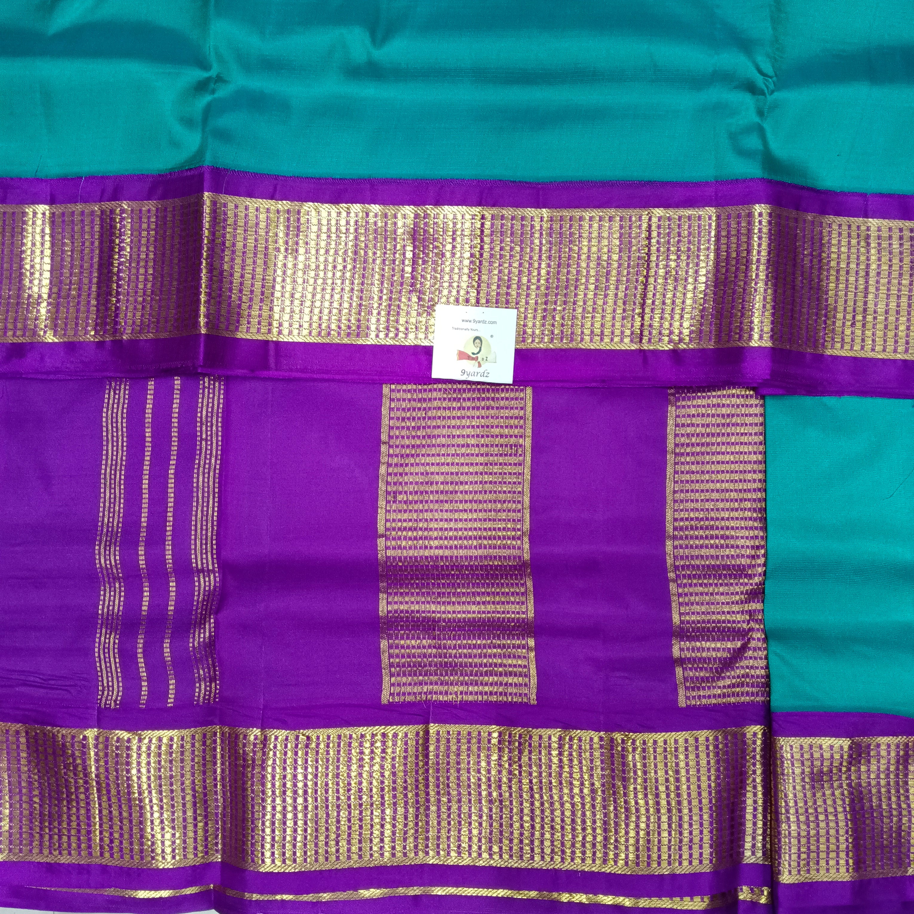 Pure silk 10.25yardz