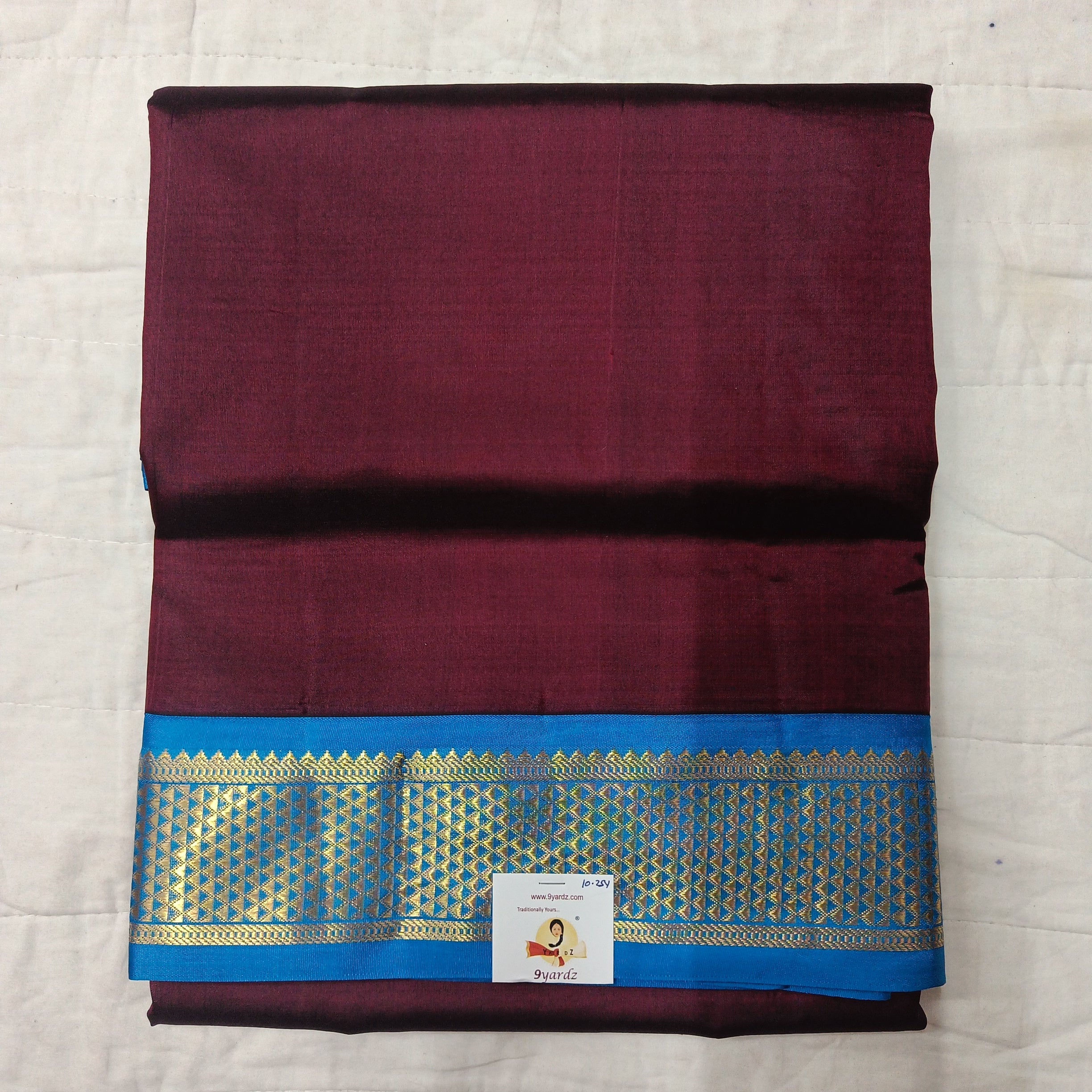 Pure silk 10.25yardz