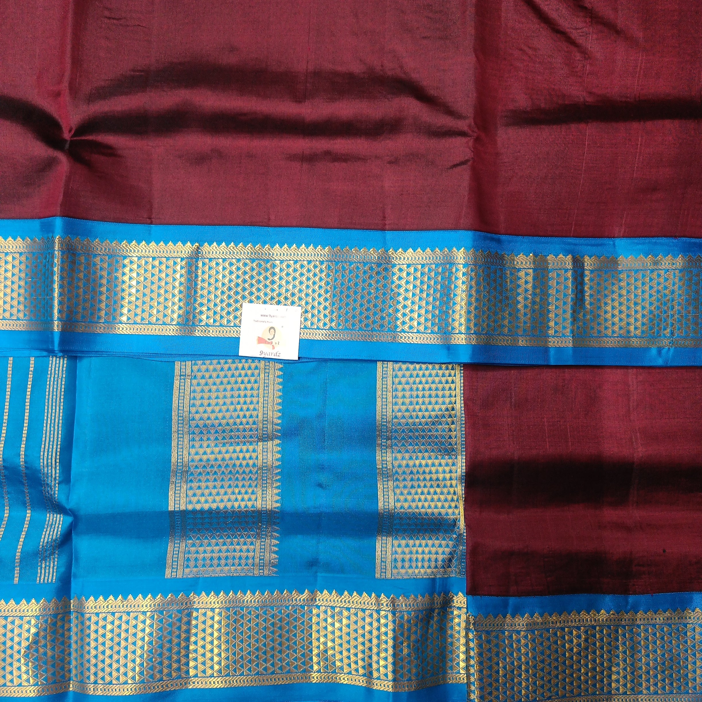 Pure silk 10.25yardz
