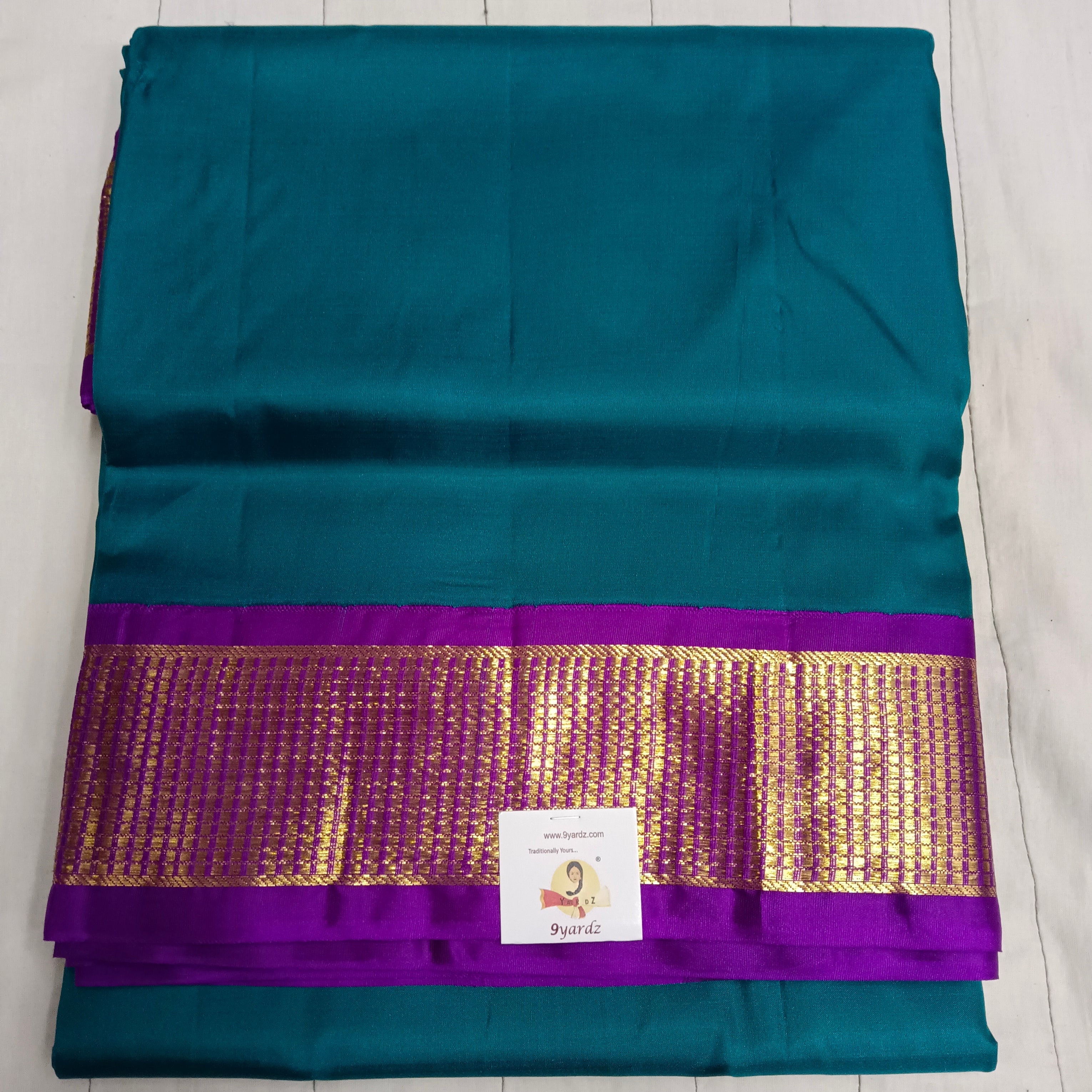 Pure silk 10.25yardz