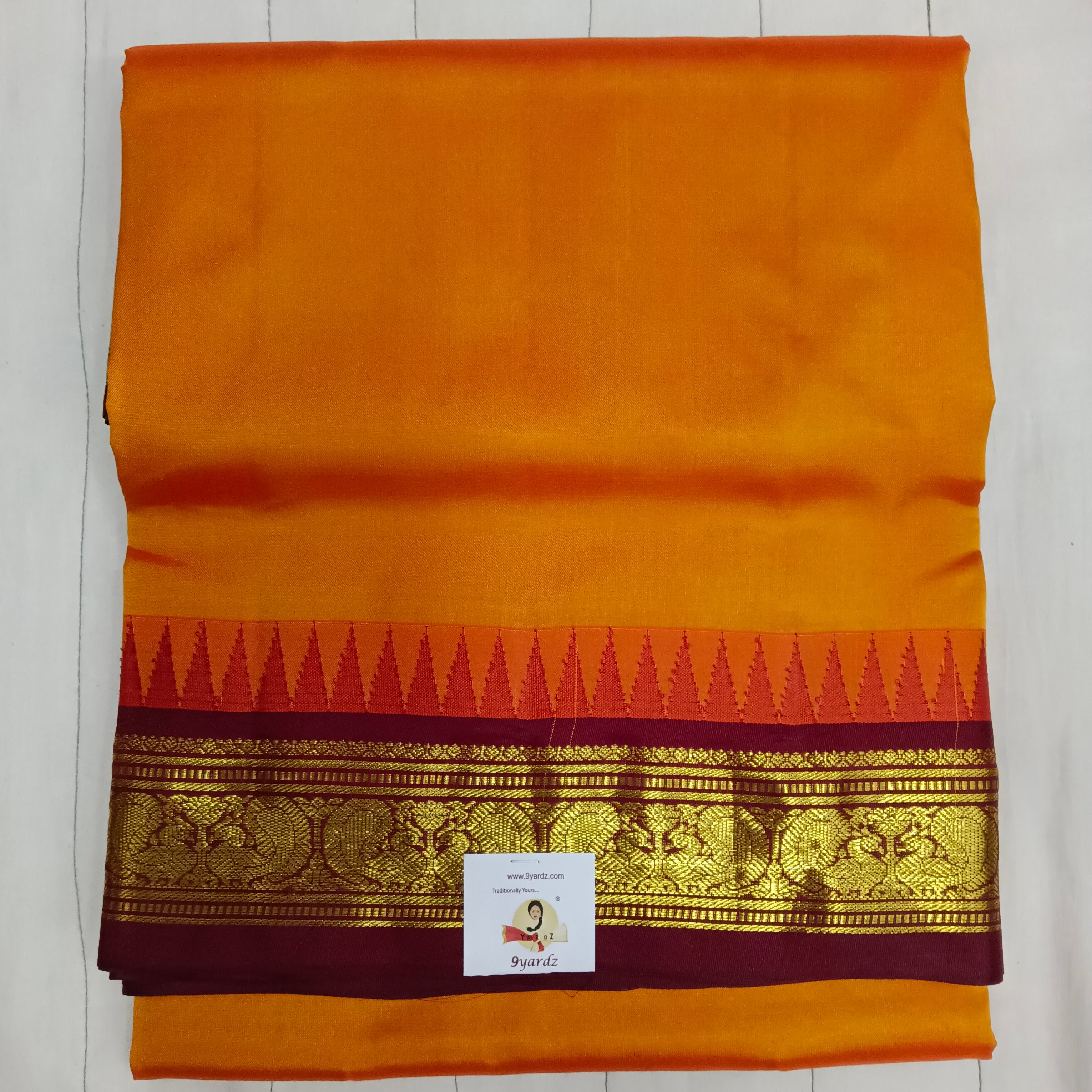 Pure silk 10.25yardz