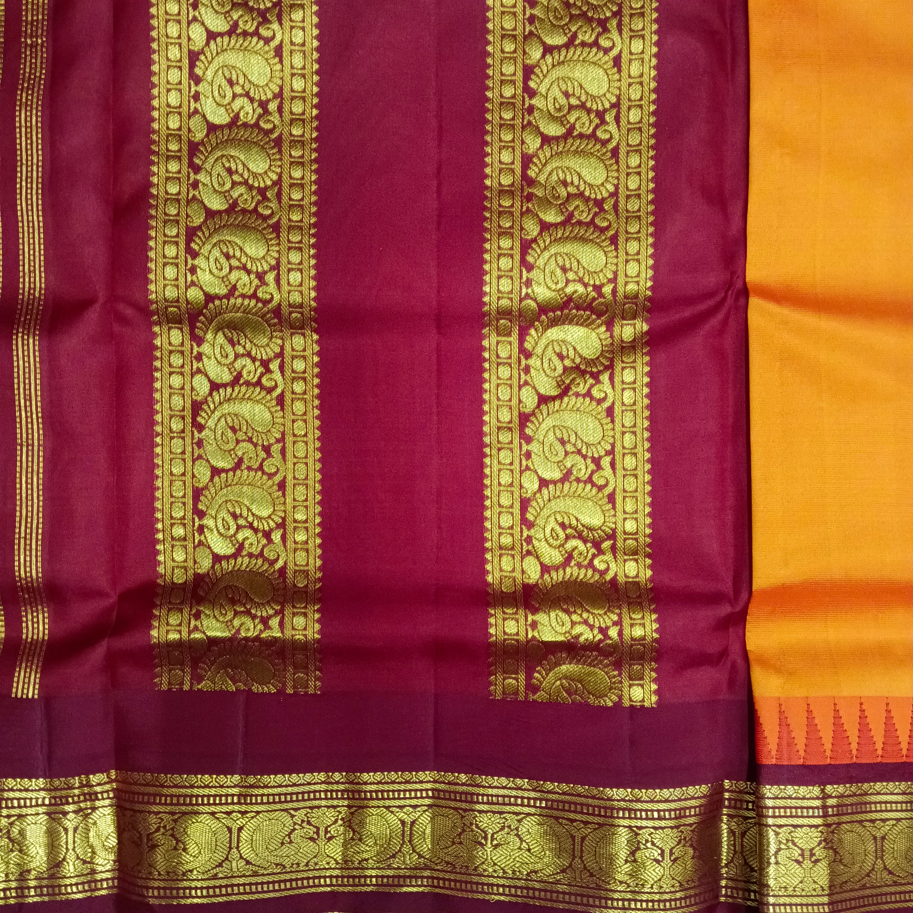 Pure silk 10.25yardz