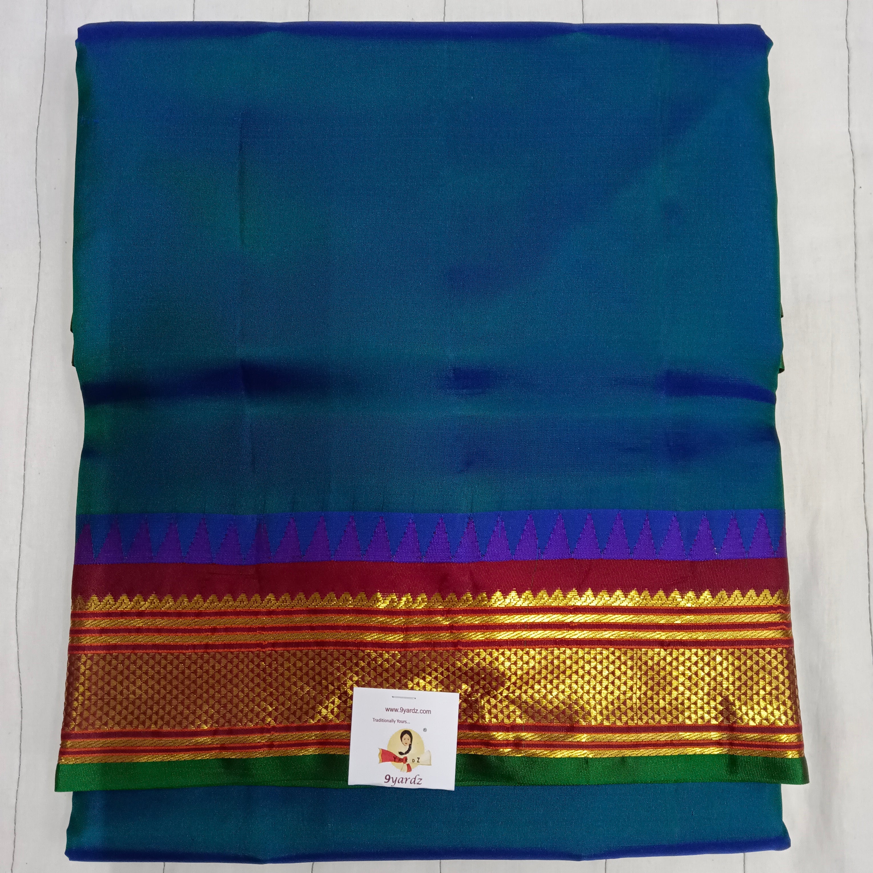 Pure silk 10.25yardz