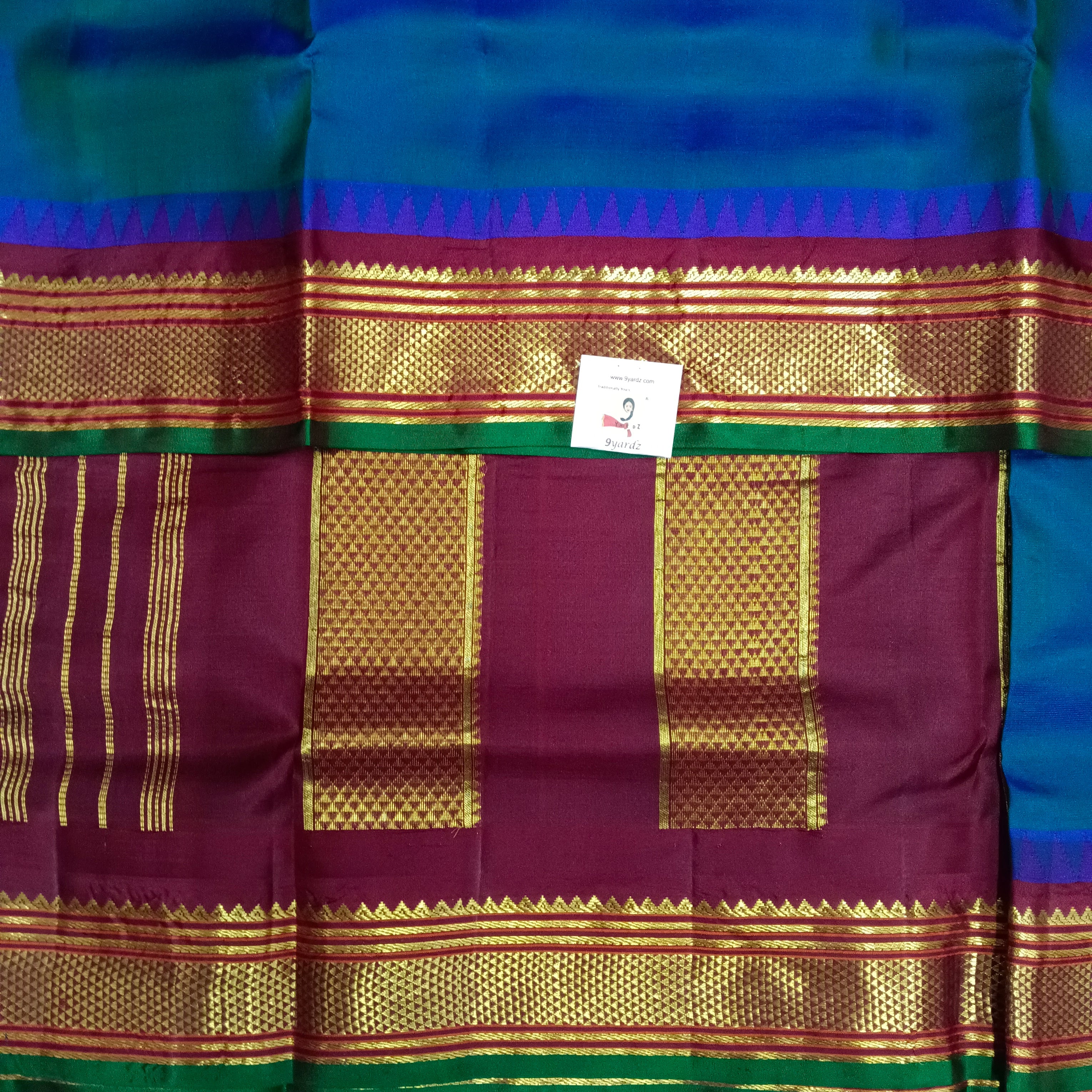 Pure silk 10.25yardz