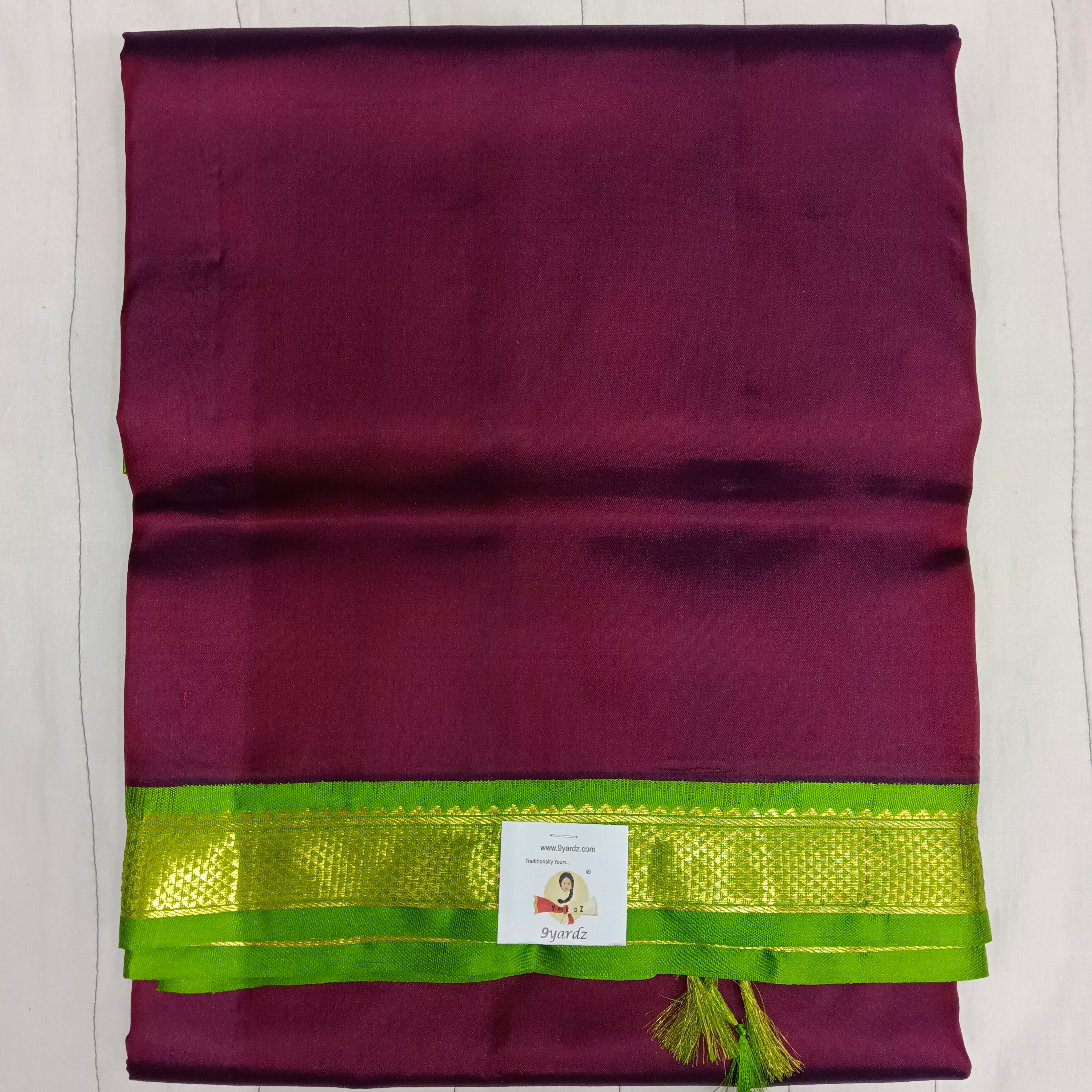 Pure silk 10.25yardz