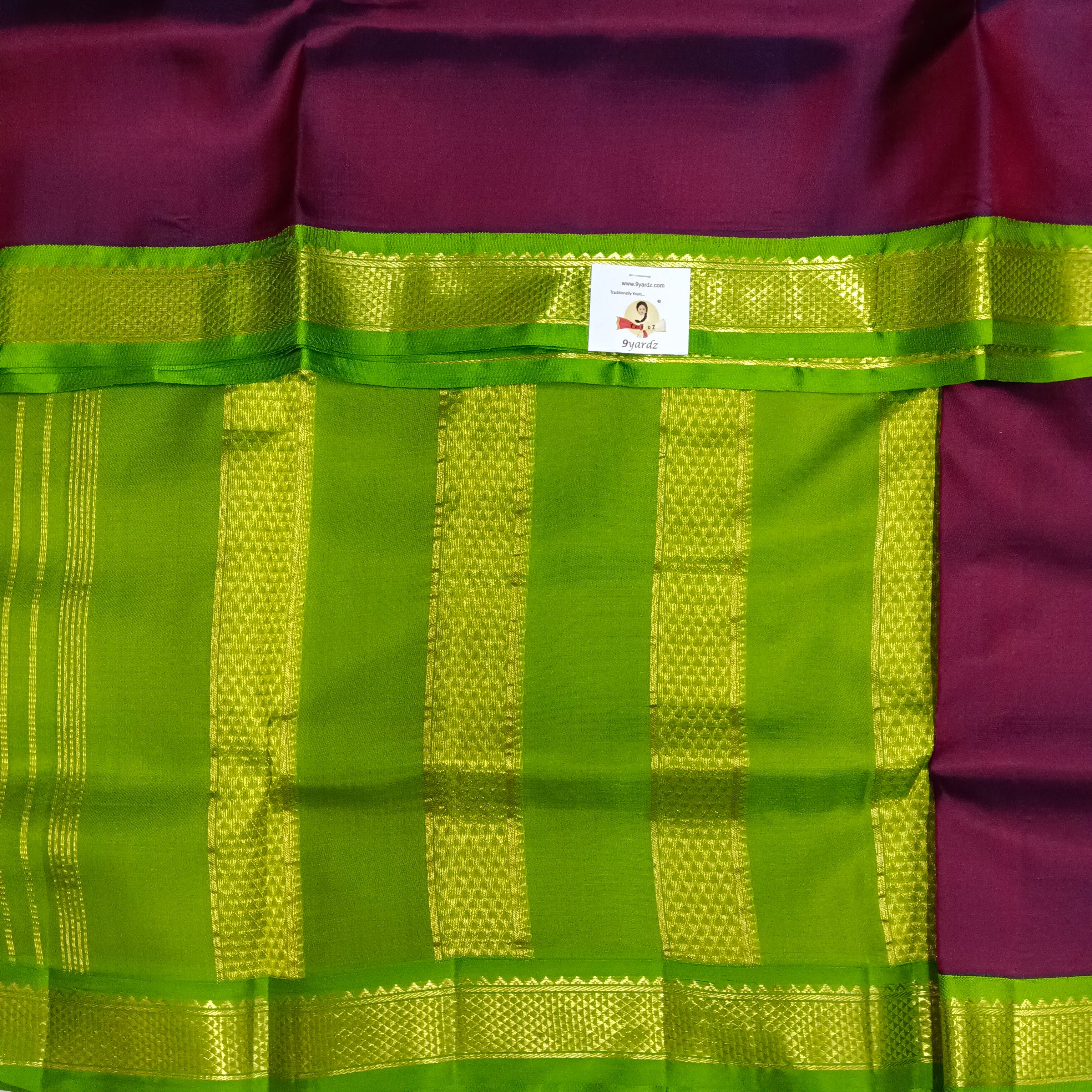 Pure silk 10.25yardz