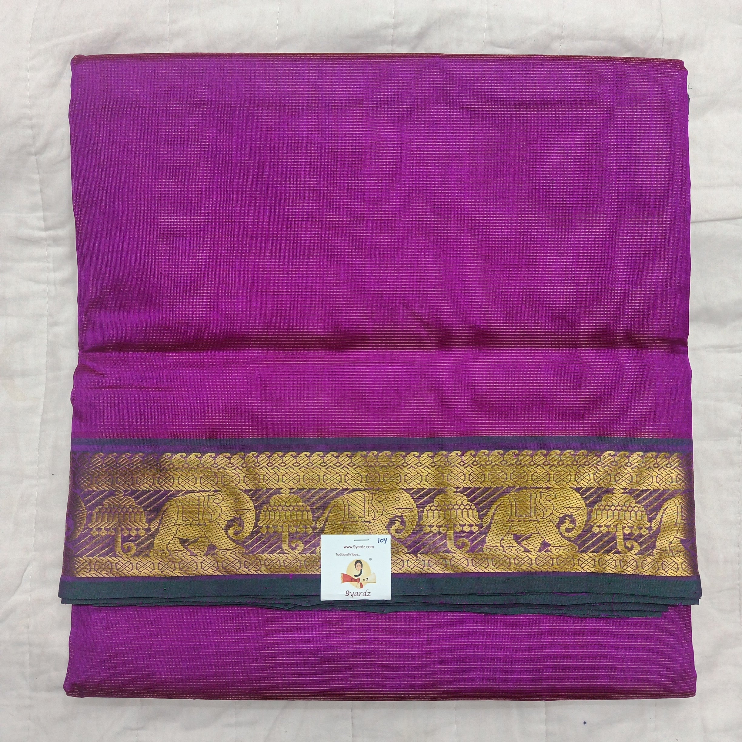 Pure silk cotton Vairaoosi 10yards madisar