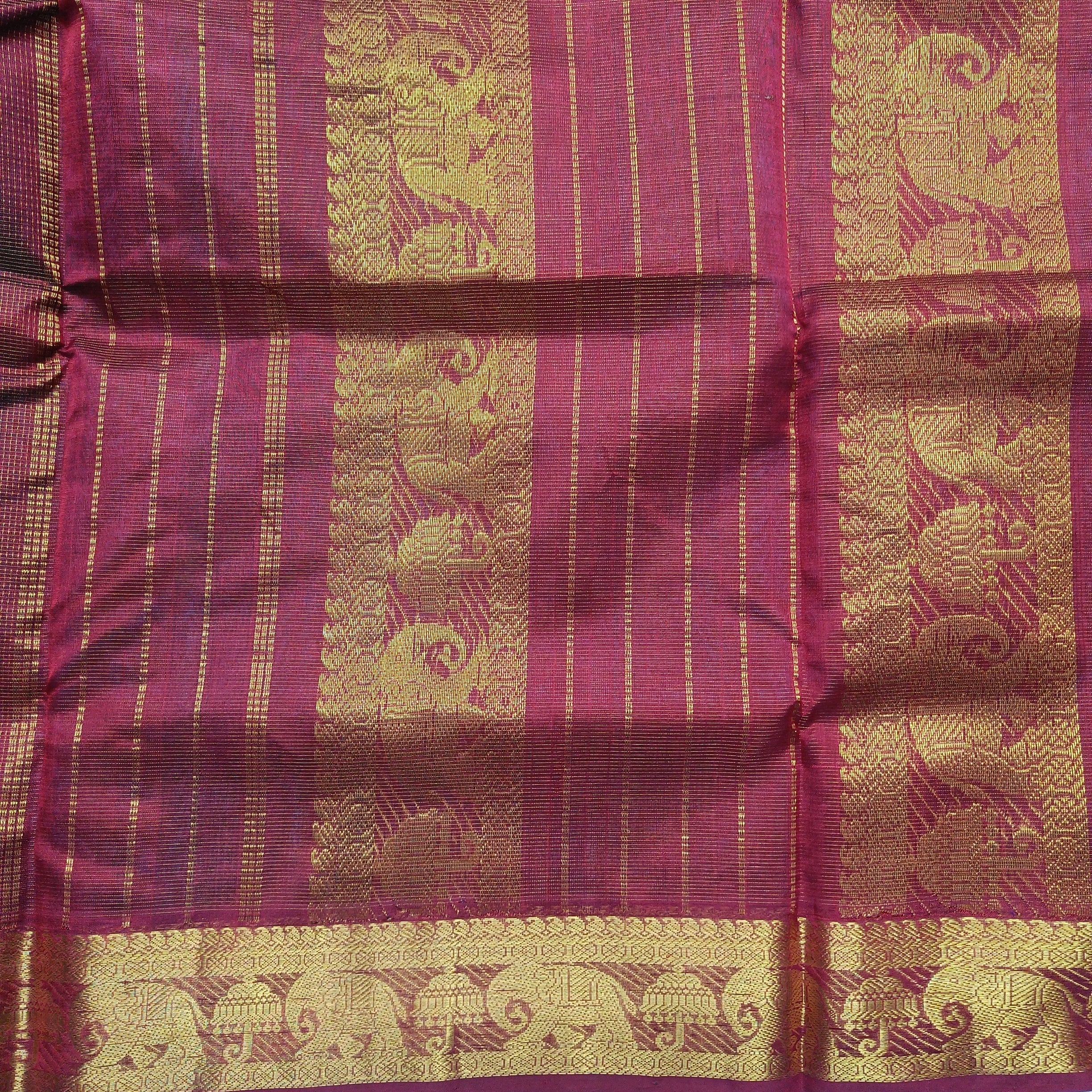 Pure silk cotton Vairaoosi 10yards madisar