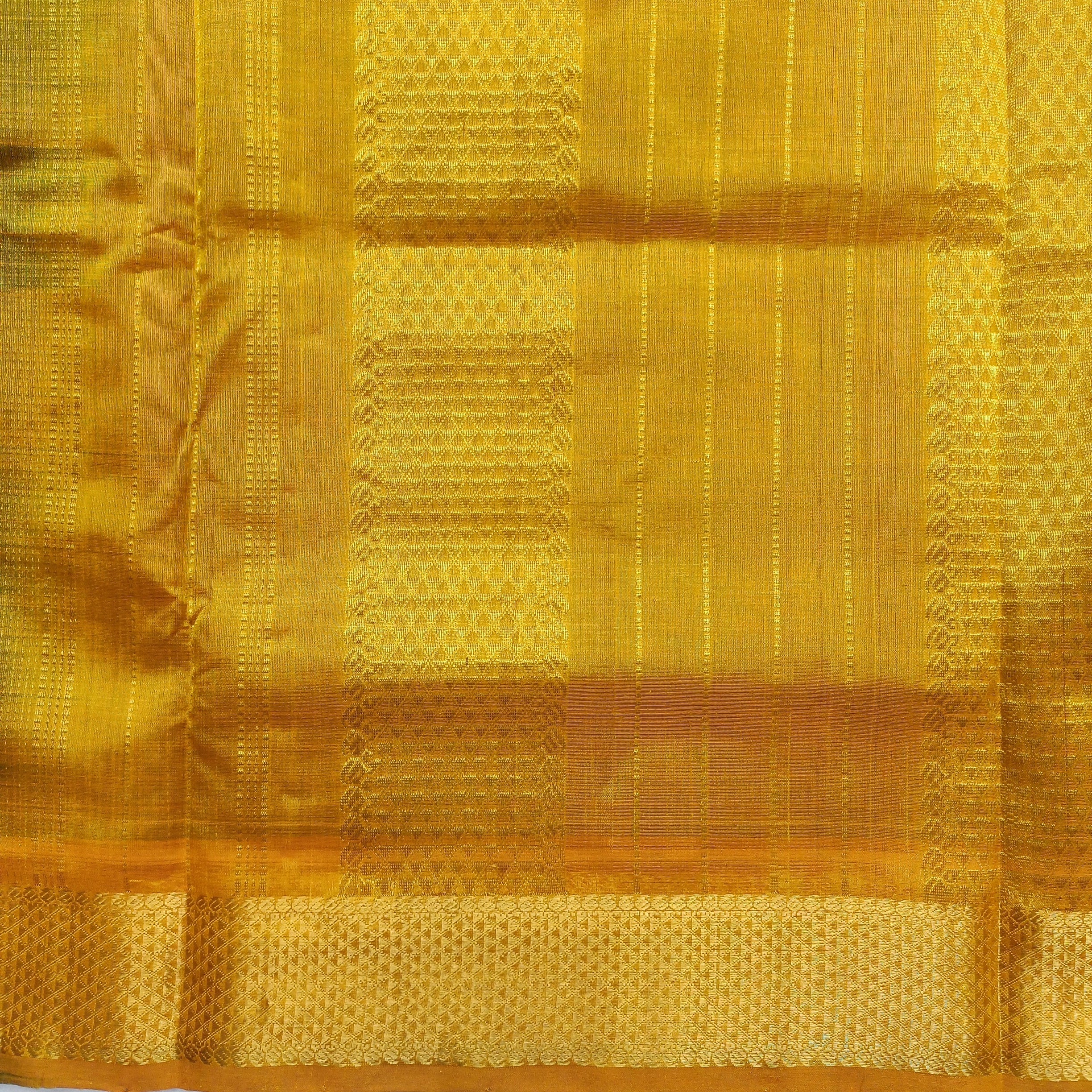 Pure silk cotton- small kattam 10yards (madisar)