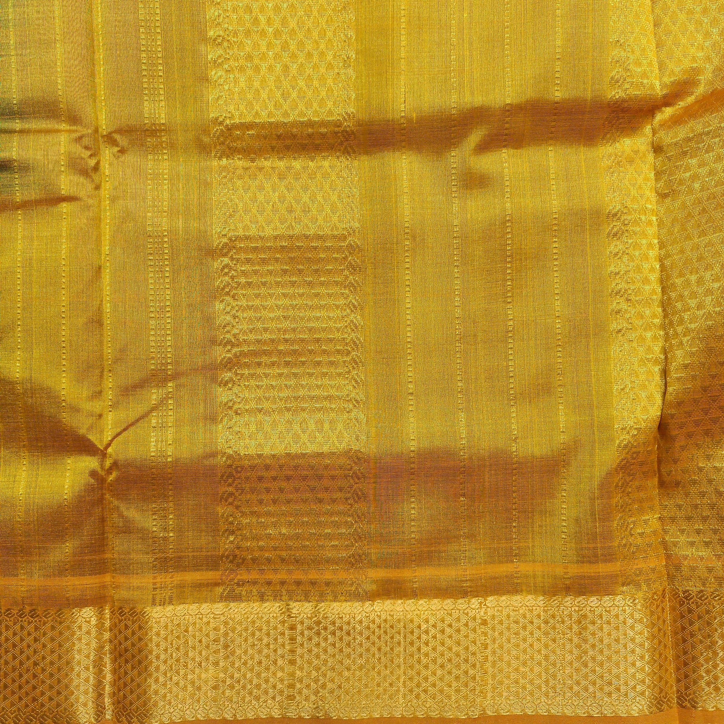Pure silk cotton- small kattam 10yards (madisar)