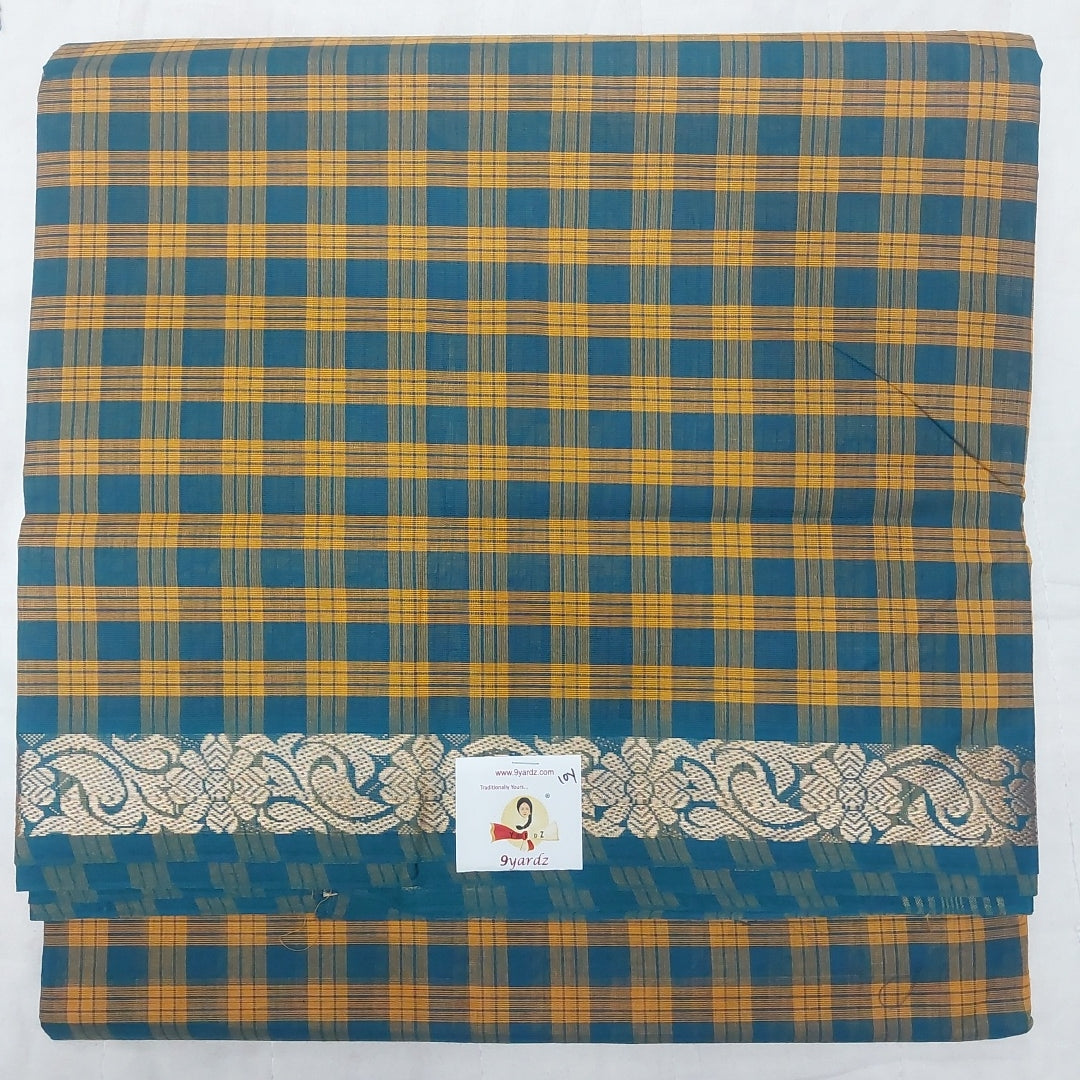 Arupukottai cotton 10 yards madisar