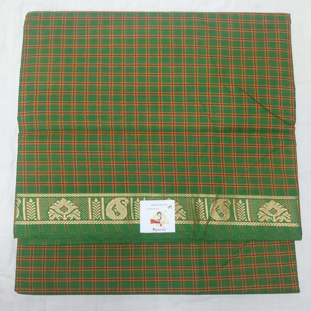 Arupukottai cotton 10 yards madisar