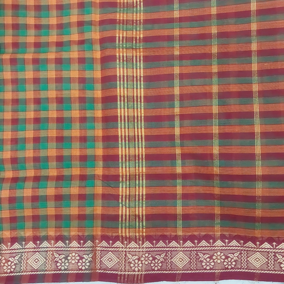 Arupukottai cotton 10 yards madisar
