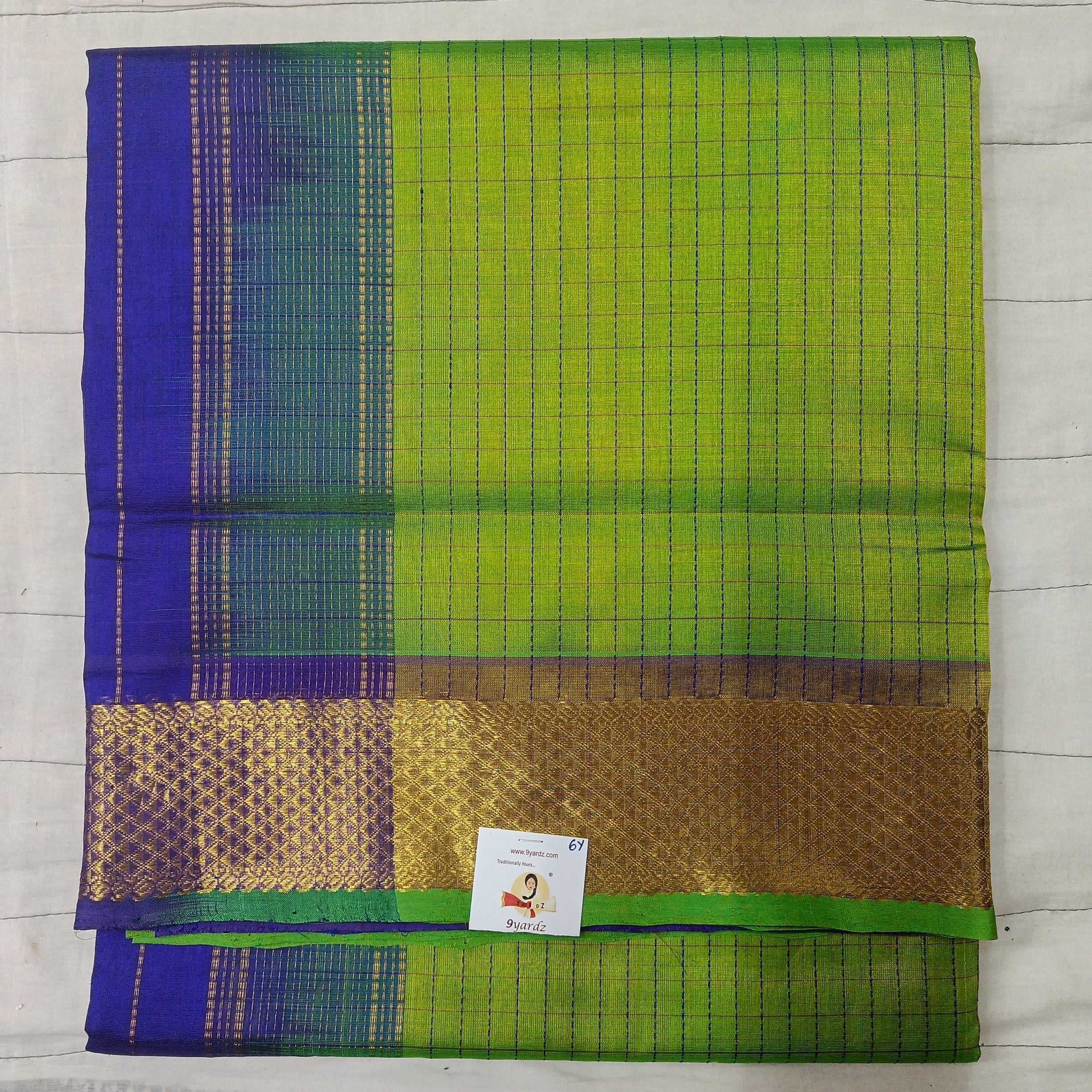 Pure silk cotton 6 yards
