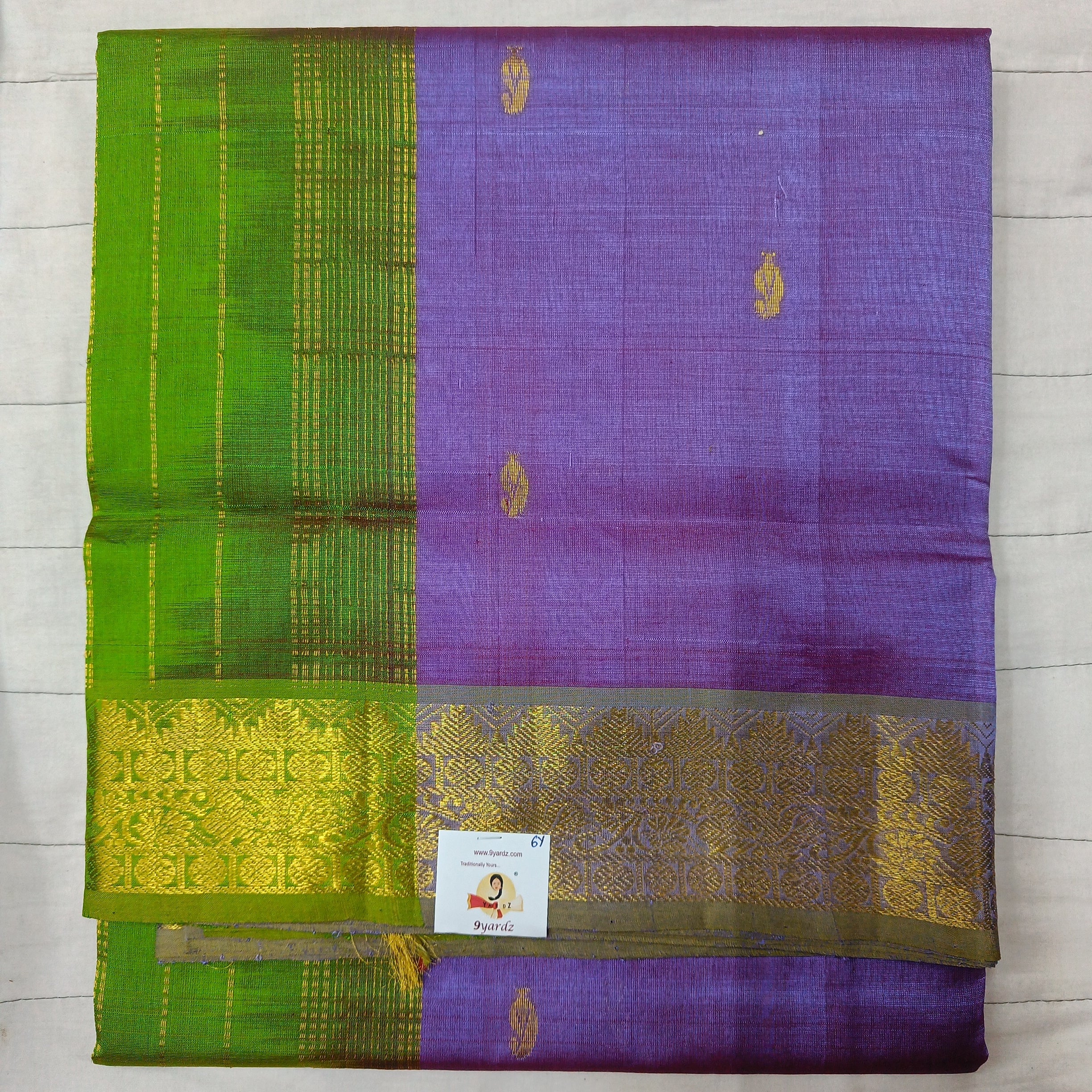 Pure silk cotton 6 yards