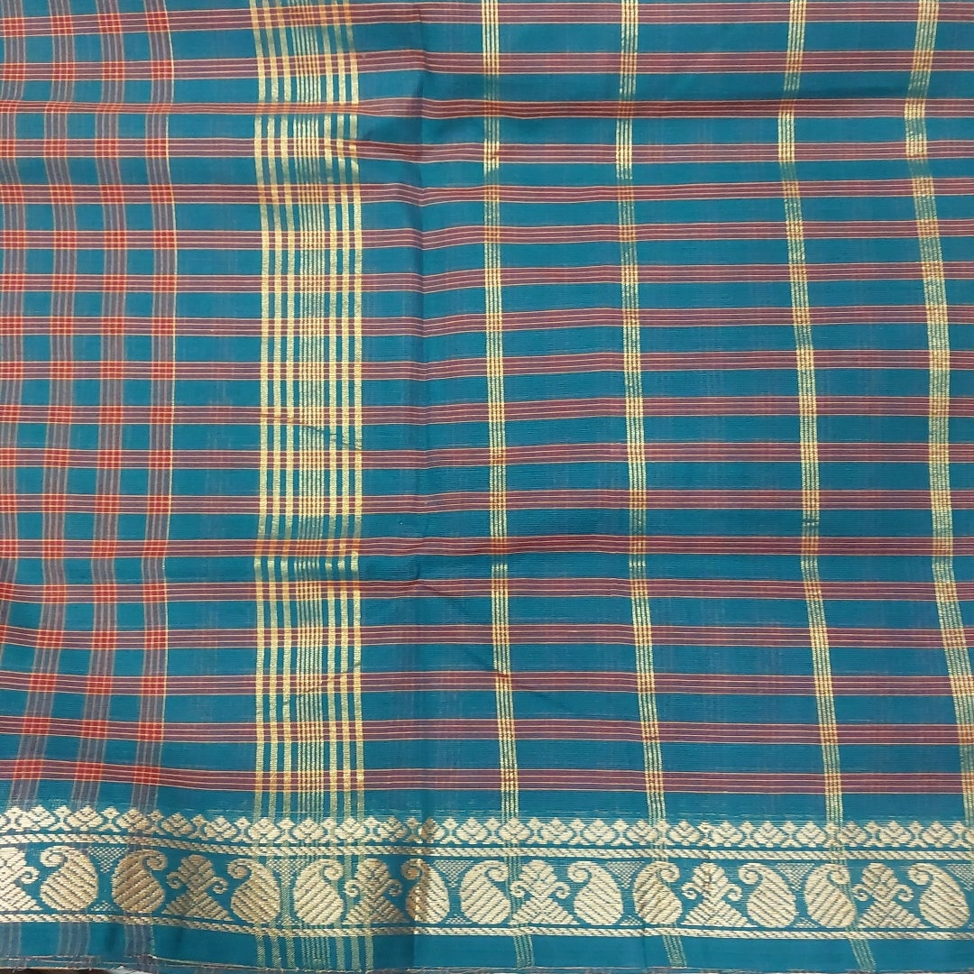 Arupukottai cotton 10 yards madisar