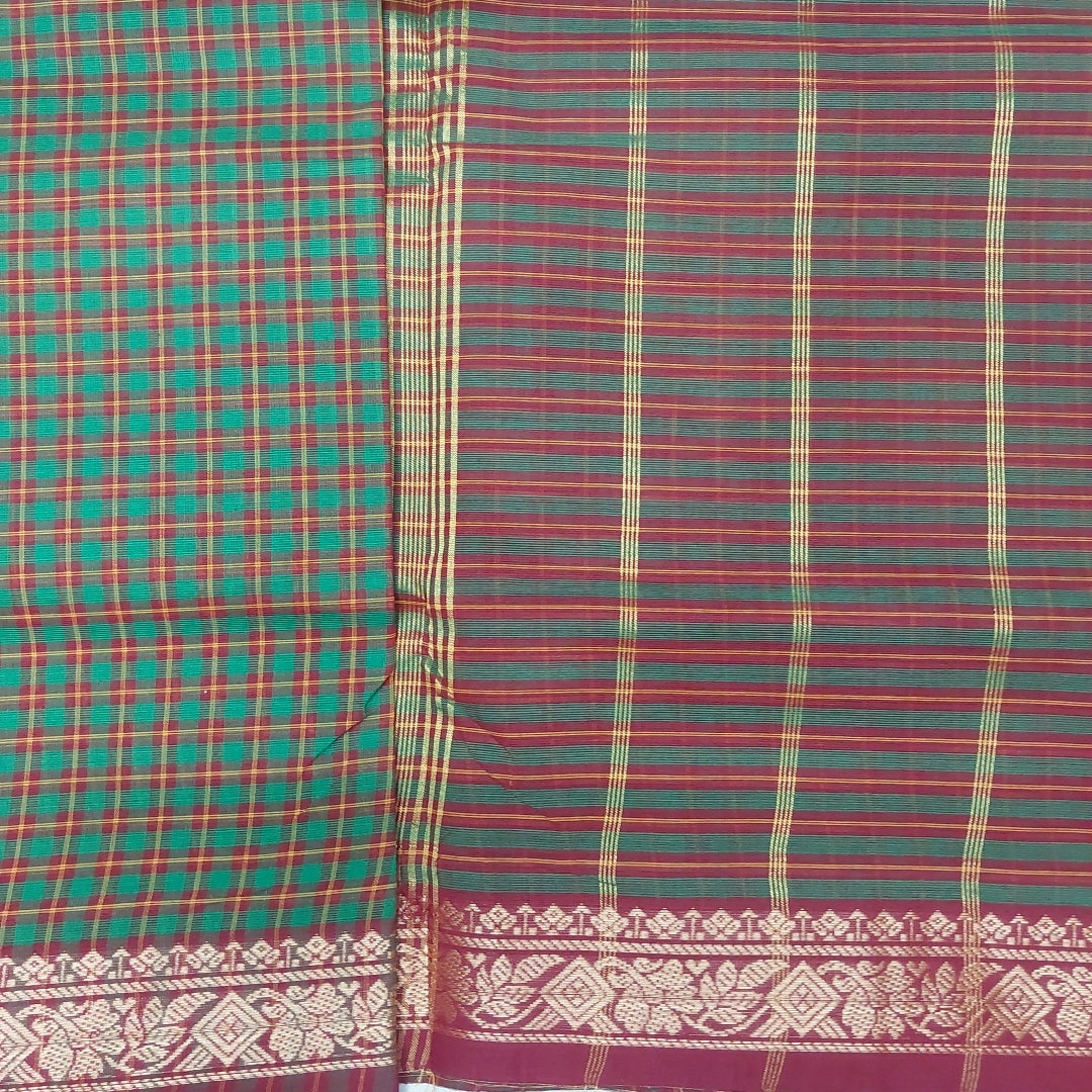 Arupukottai cotton 10 yards madisar