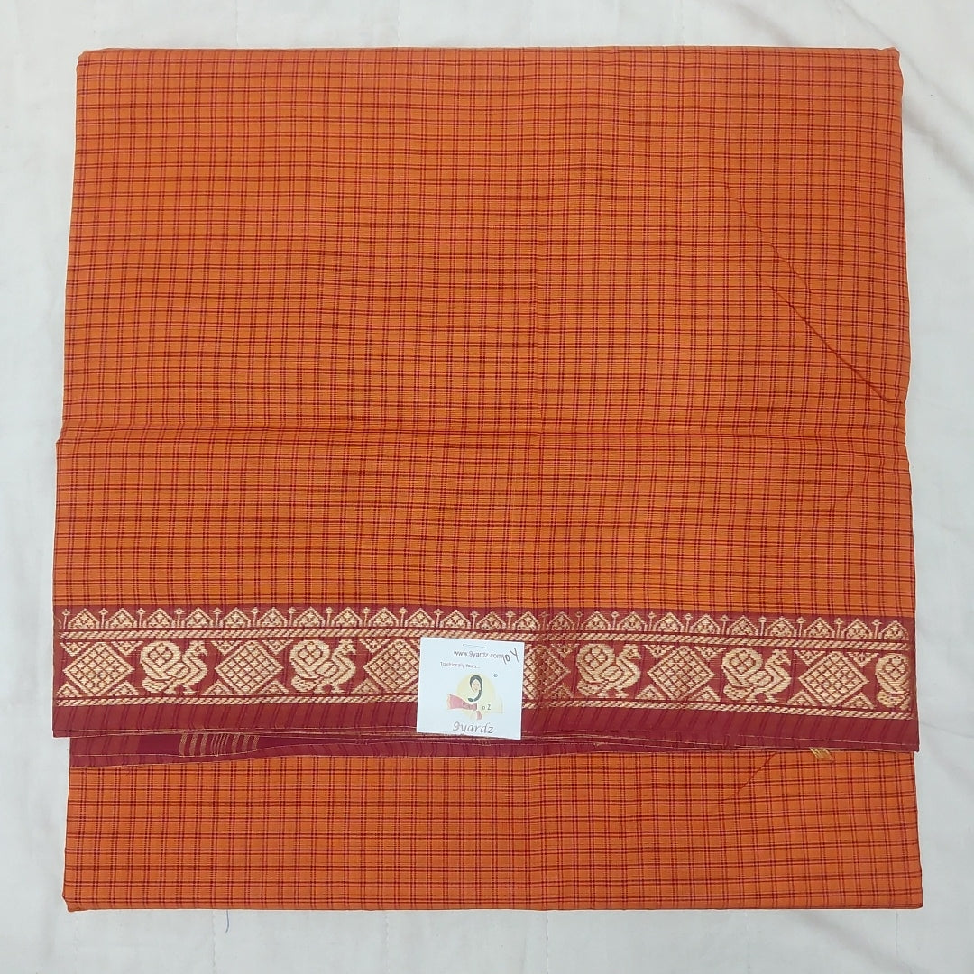 Arupukottai cotton 10 yards madisar