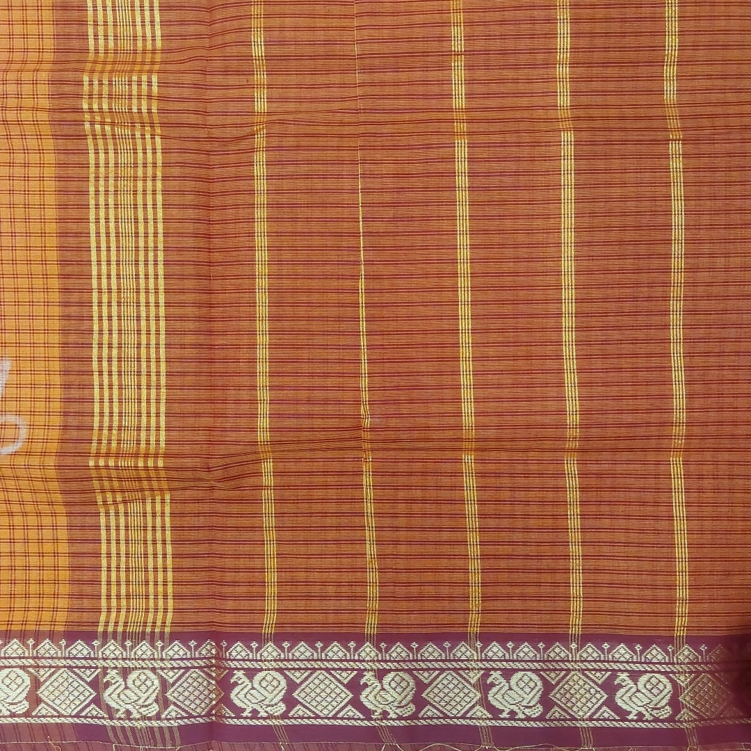 Arupukottai cotton 10 yards madisar