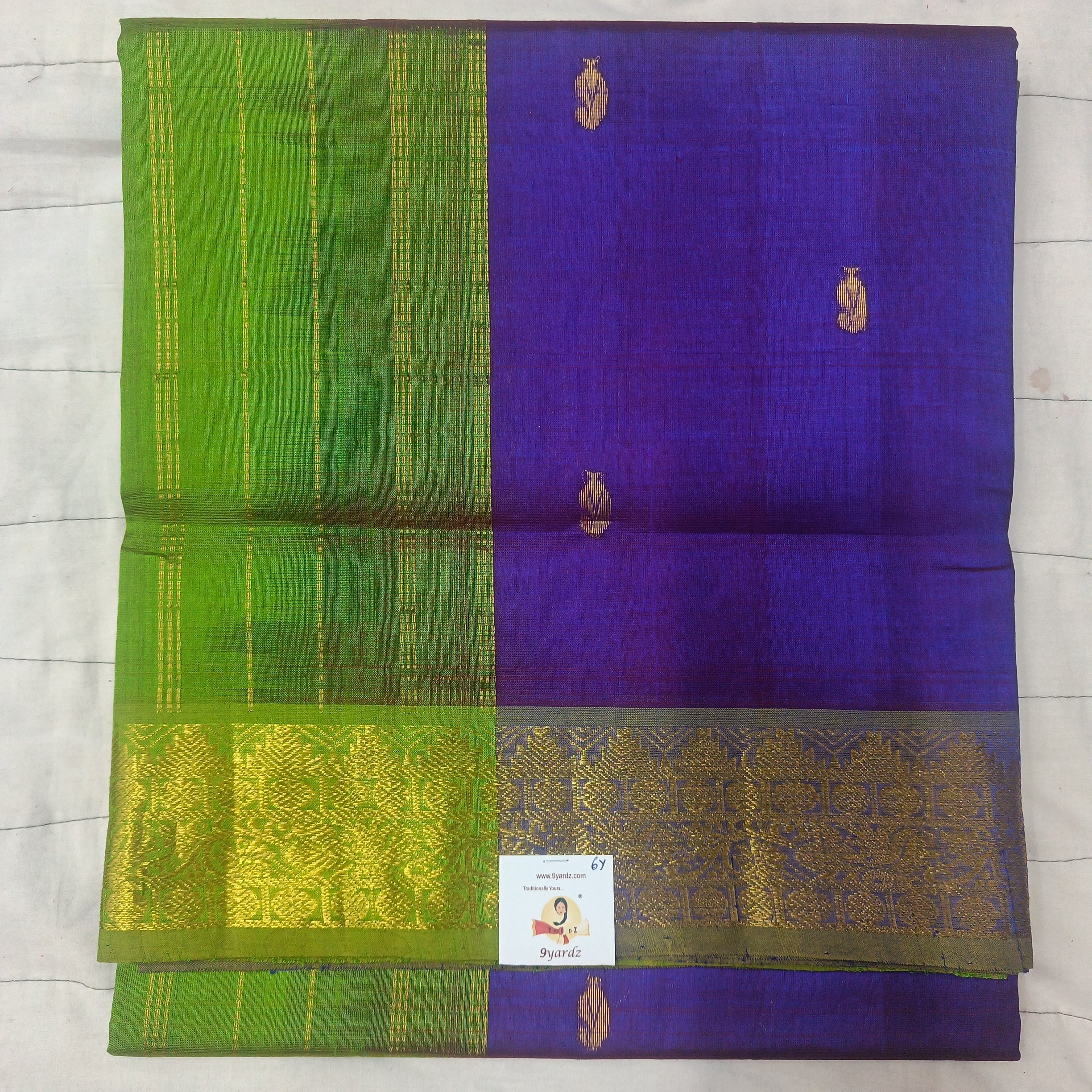 Pure silk cotton 6 yards
