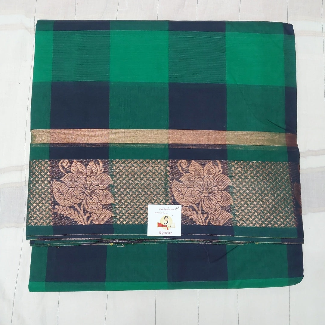 Arupukottai cotton 10 yards madisar