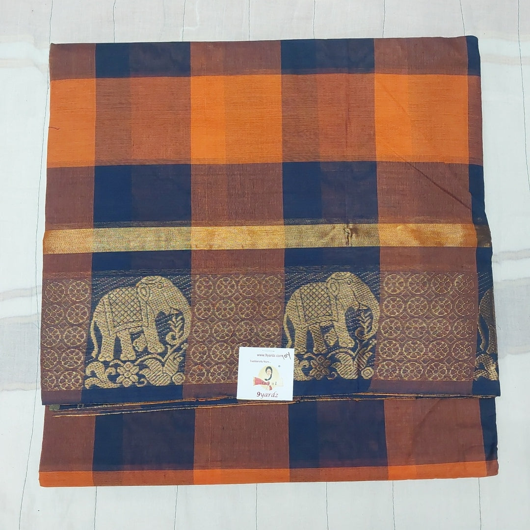 Arupukottai cotton 10 yards madisar