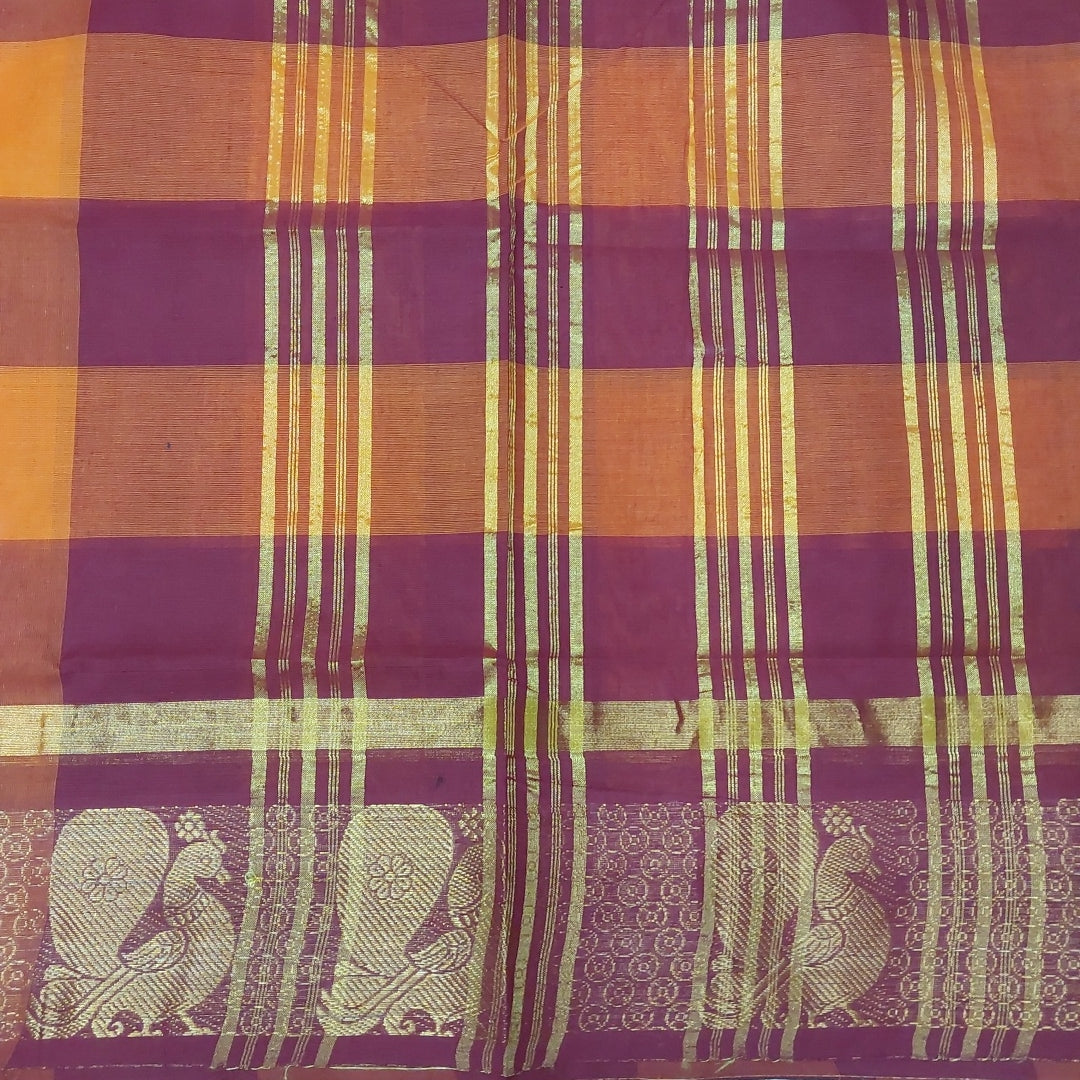 Arupukottai cotton 10 yards madisar