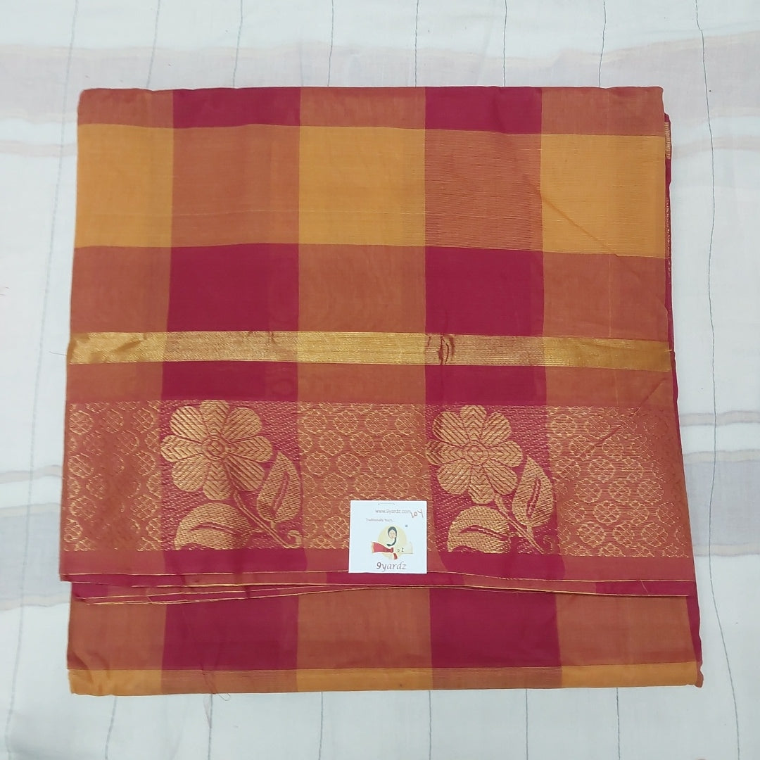 Arupukottai cotton 10 yards madisar